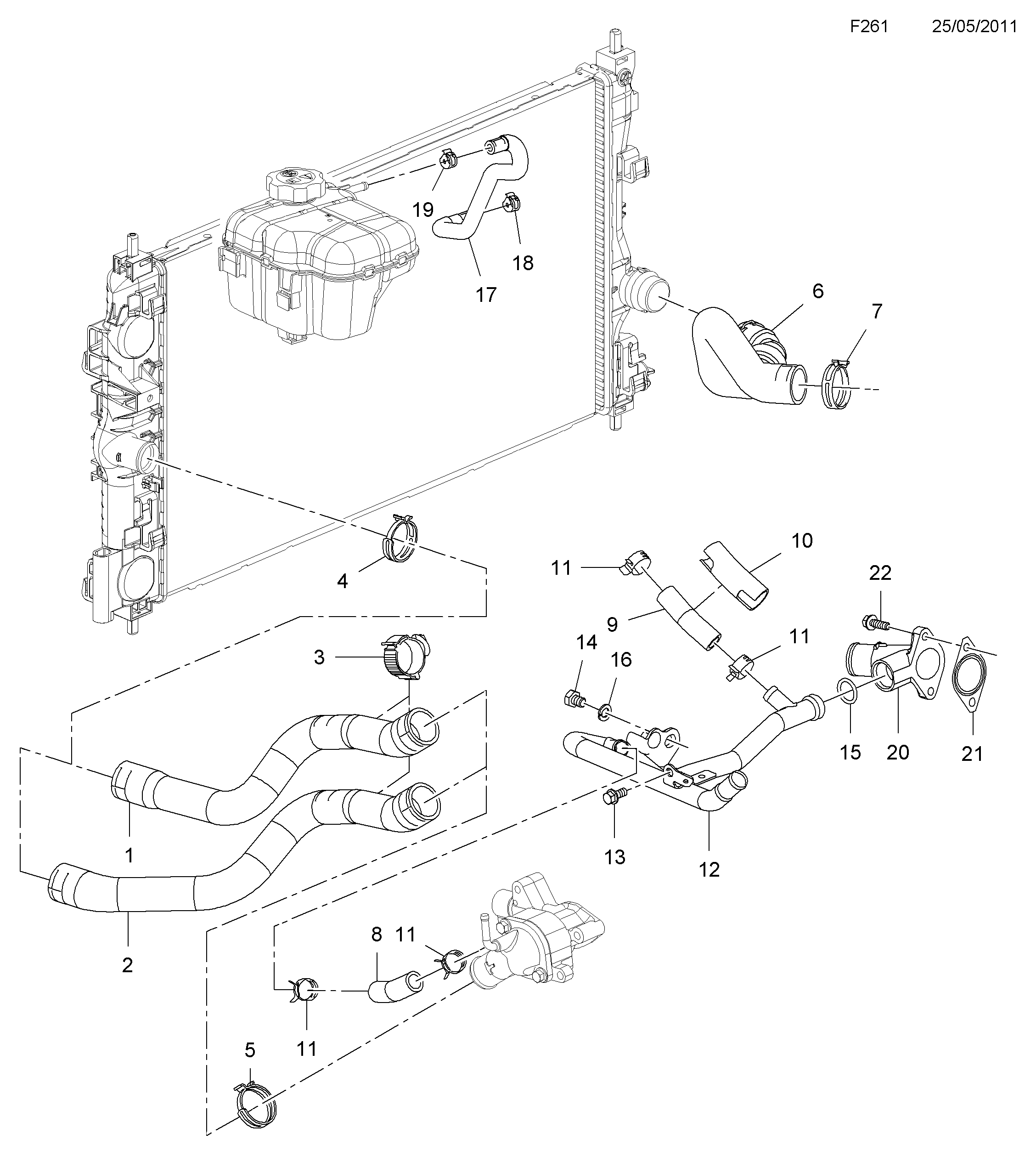 FORD 1338035 - Termostato, Refrigerante www.autoricambi360.it