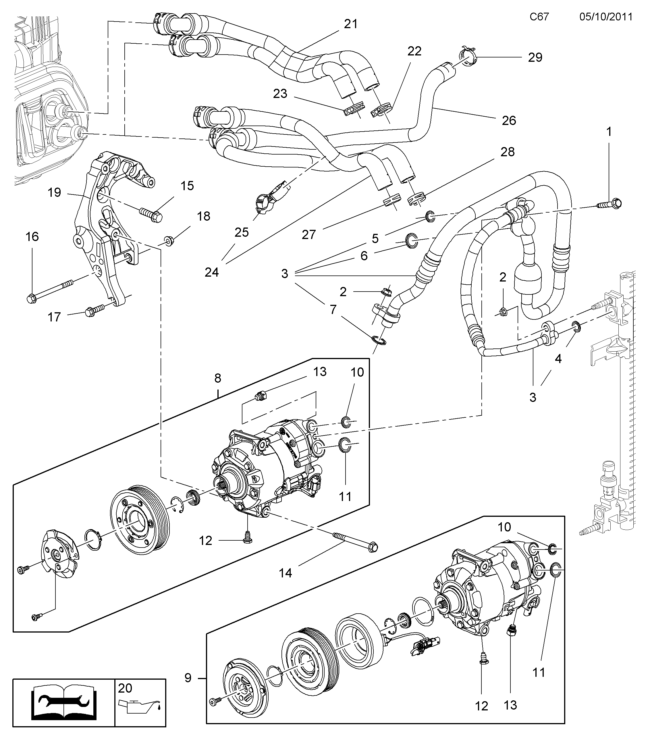 PSA 1618400 - Compressore, Climatizzatore www.autoricambi360.it