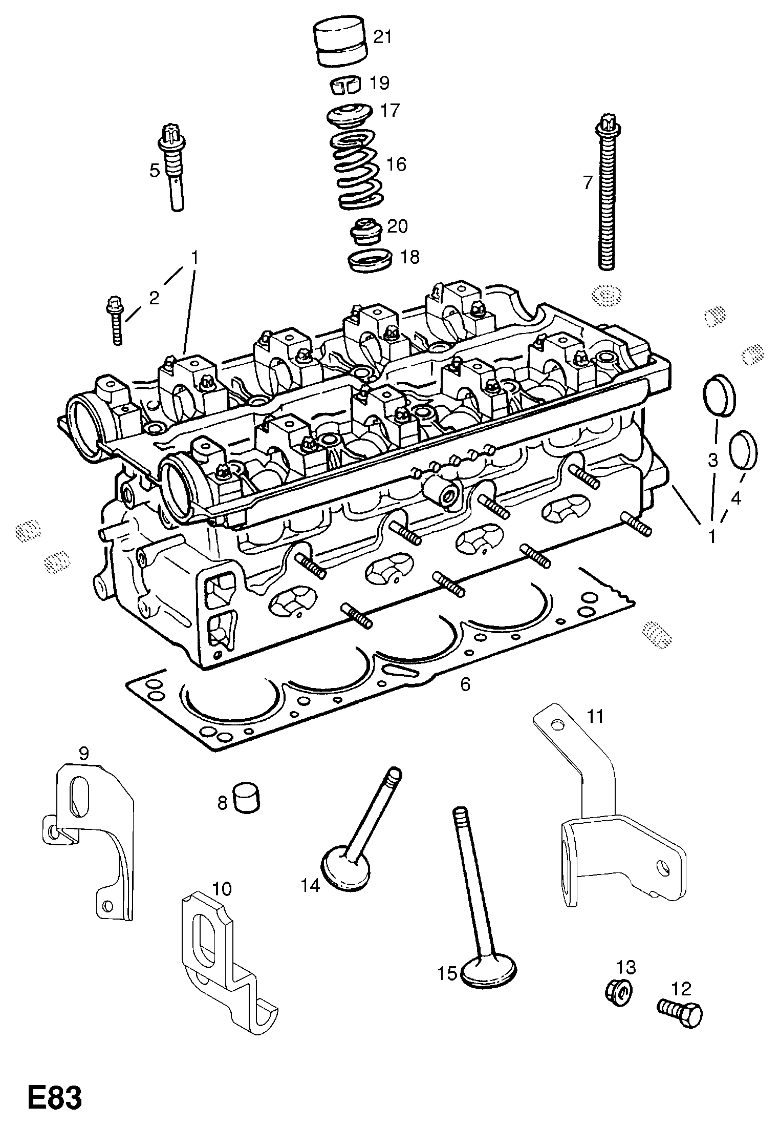 FORD 2 005 967 - Kit pastiglie freno, Freno a disco www.autoricambi360.it