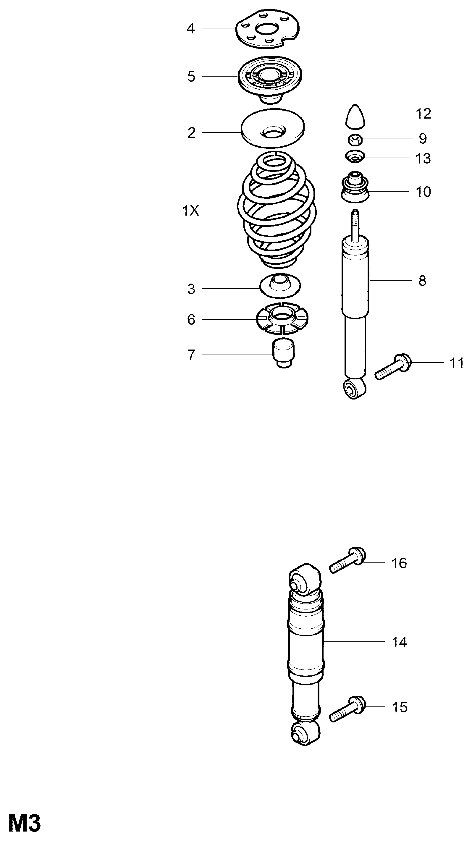 PSA 4 36 355 - Ammortizzatore www.autoricambi360.it