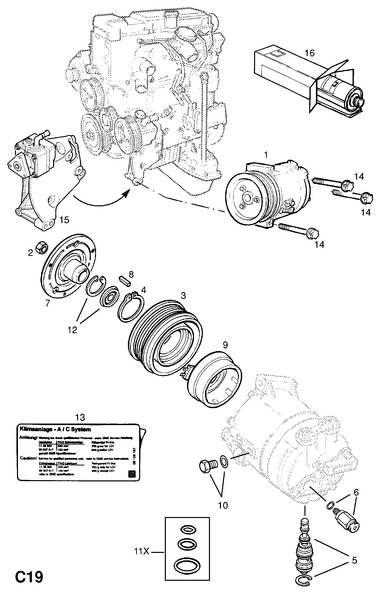 PSA 1840996 - Compressore, Climatizzatore www.autoricambi360.it
