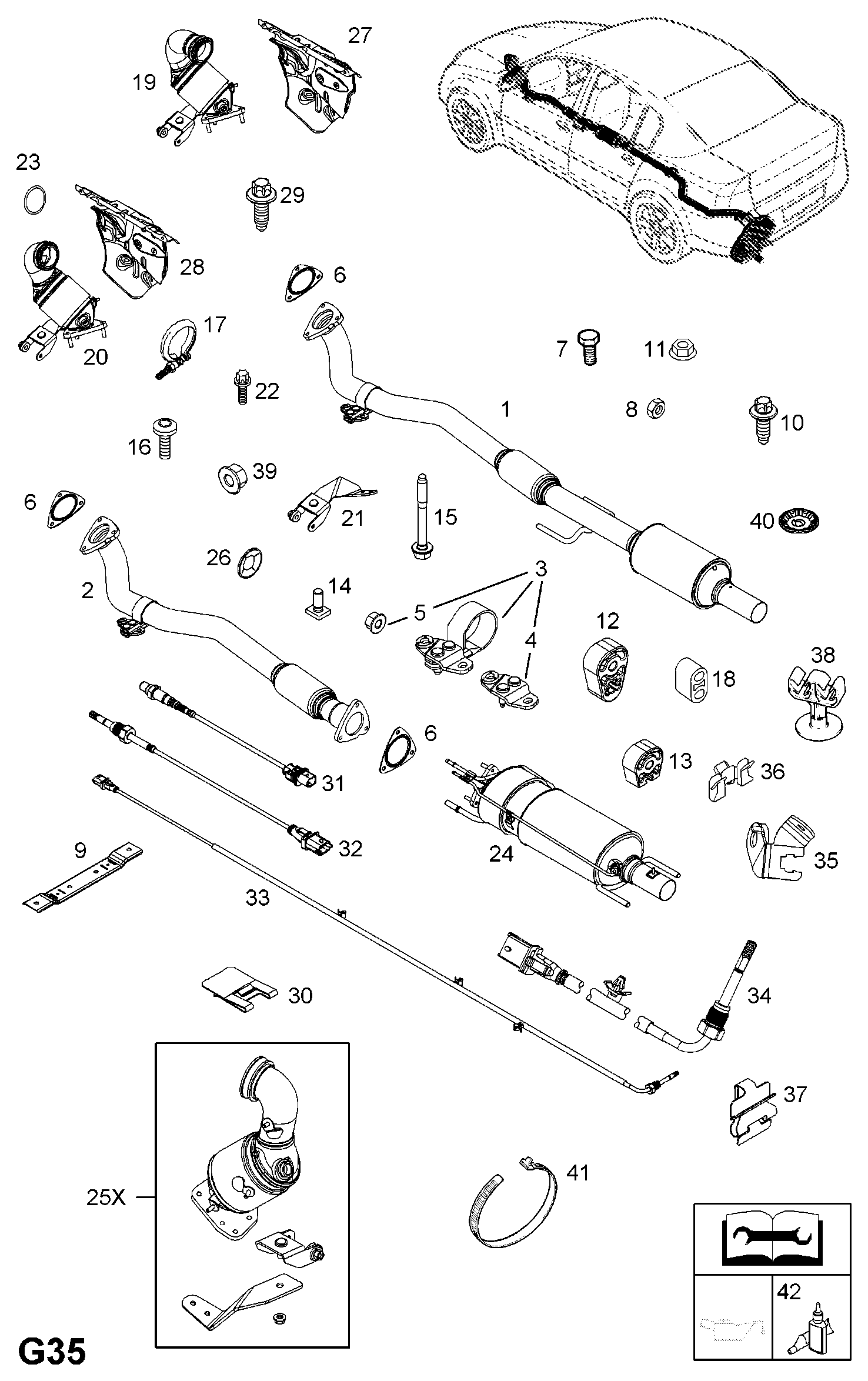 PSA 8 55 506 - Sonda lambda www.autoricambi360.it