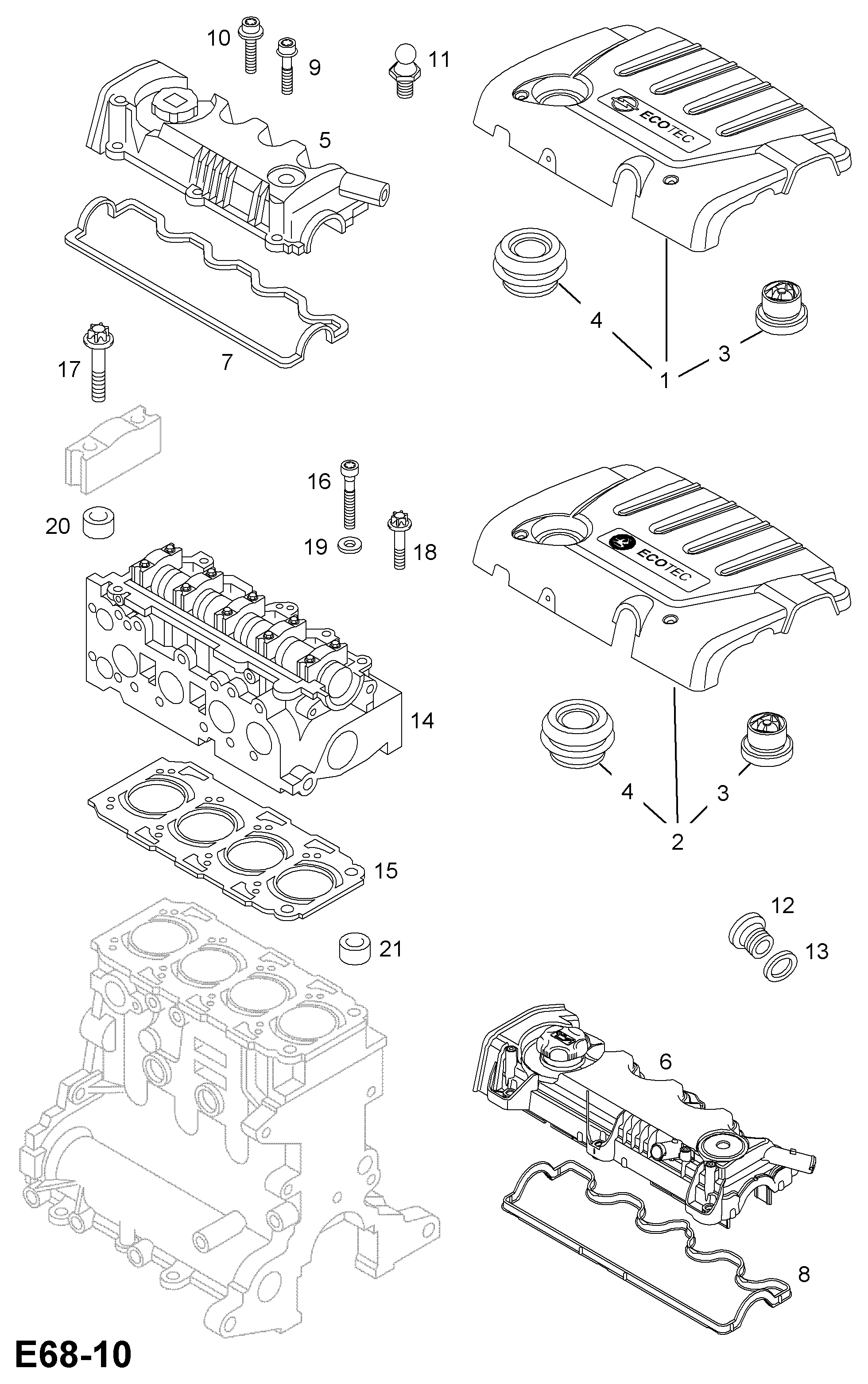 PSA 2005161 - Kit catena distribuzione www.autoricambi360.it