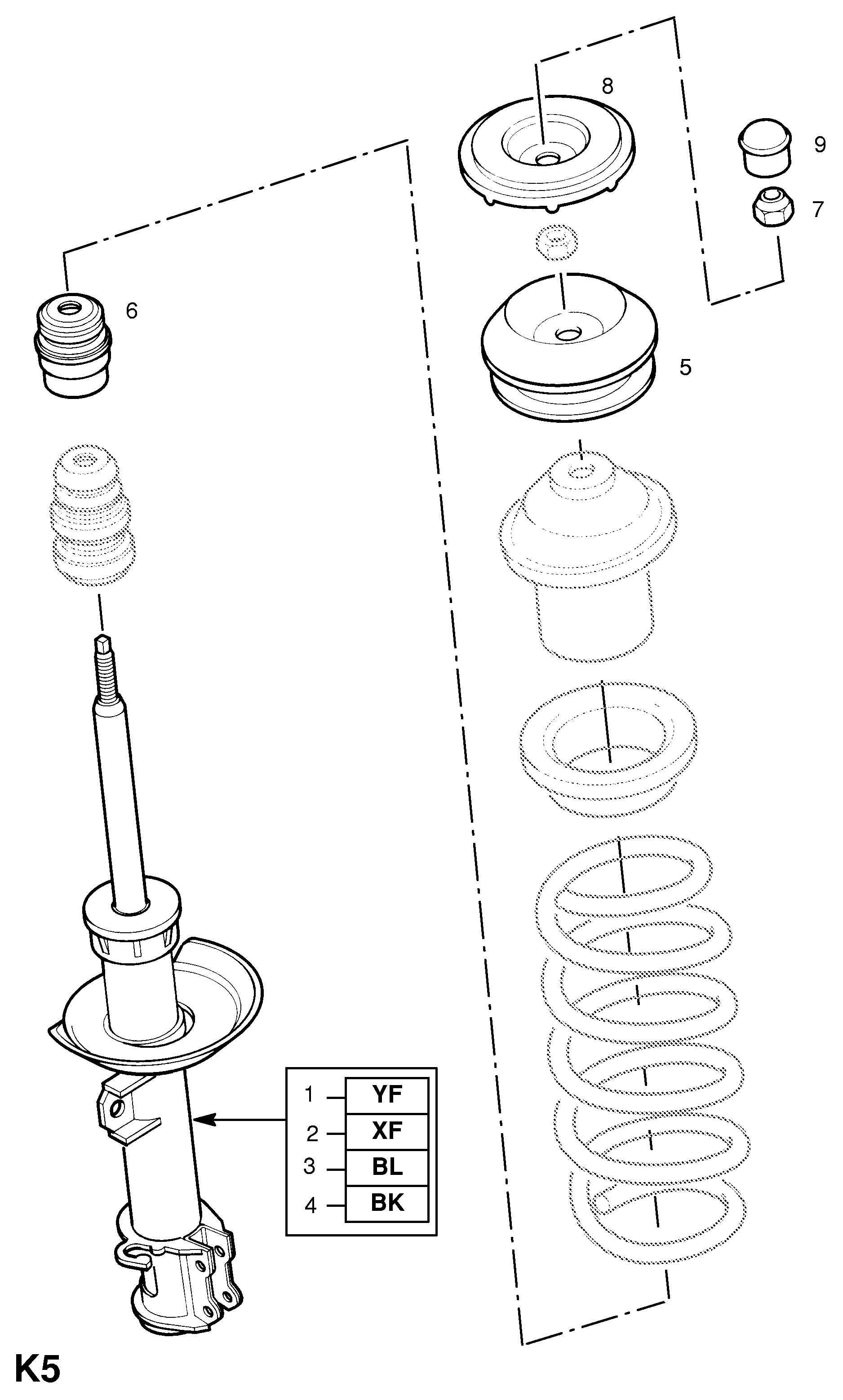 PSA 344582 - Supporto ammortizzatore a molla www.autoricambi360.it