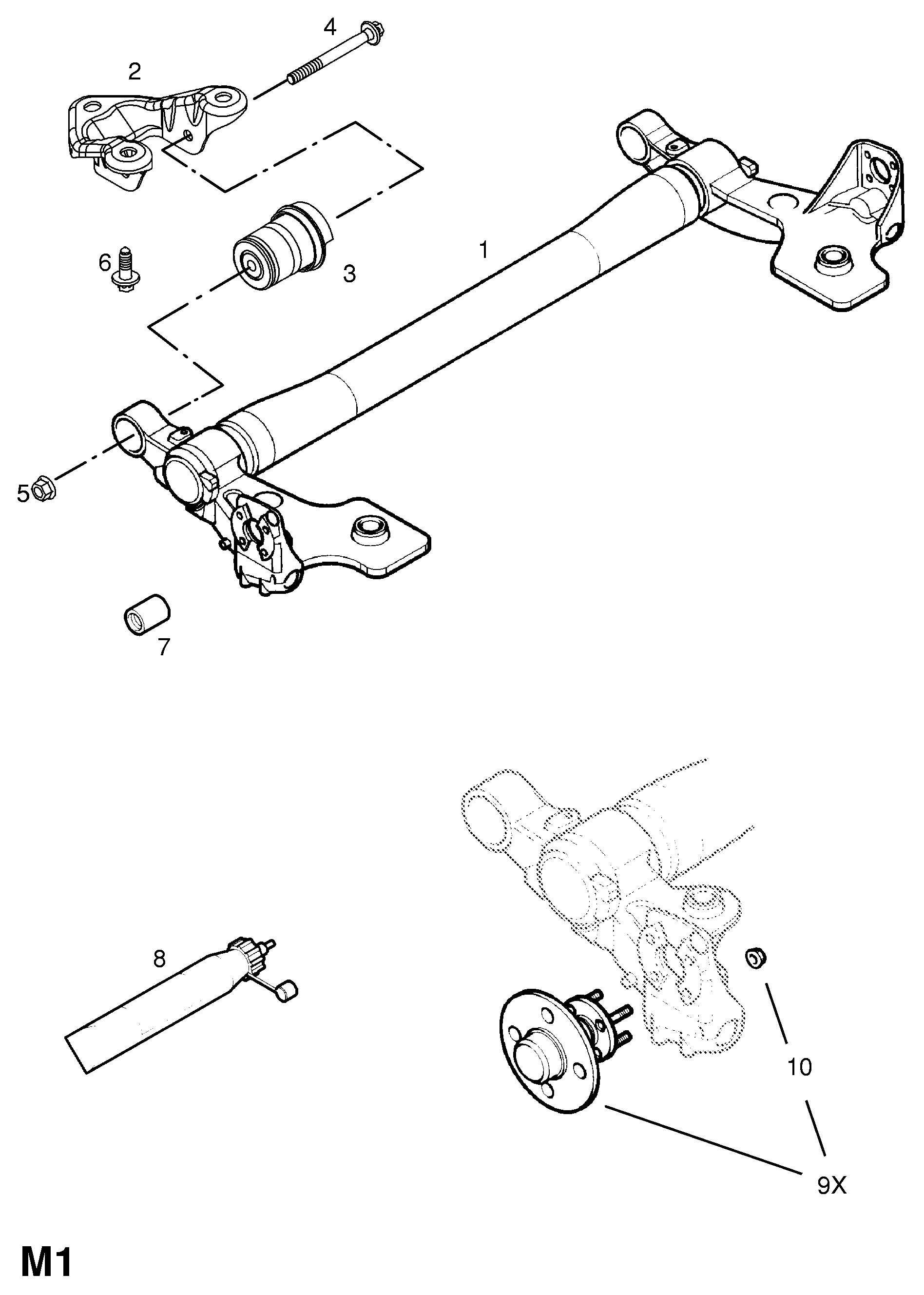 PSA 54 02 638 - Supporto, Braccio oscillante www.autoricambi360.it