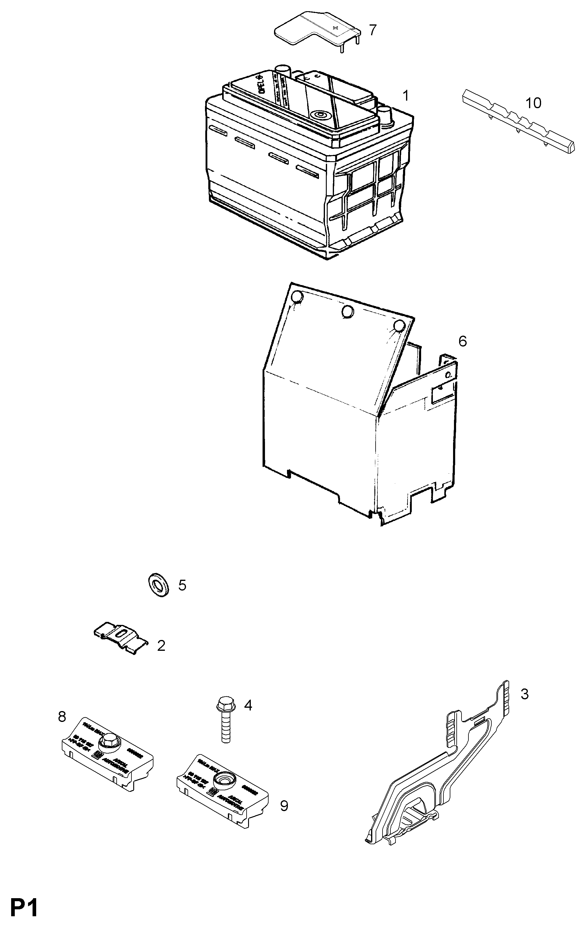 PSA 1201200 - Batteria avviamento www.autoricambi360.it