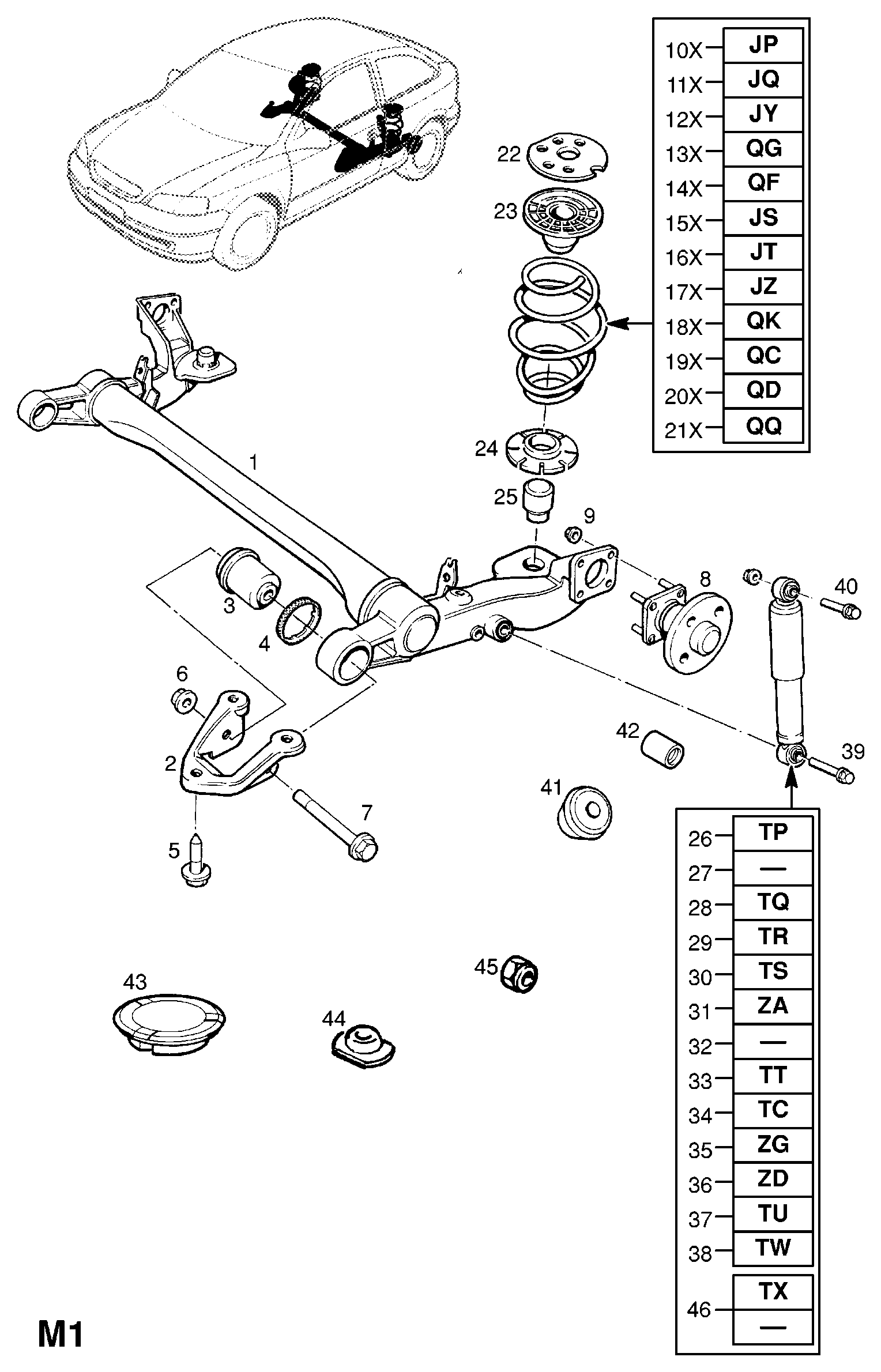 PSA 4 36 188 - Ammortizzatore www.autoricambi360.it