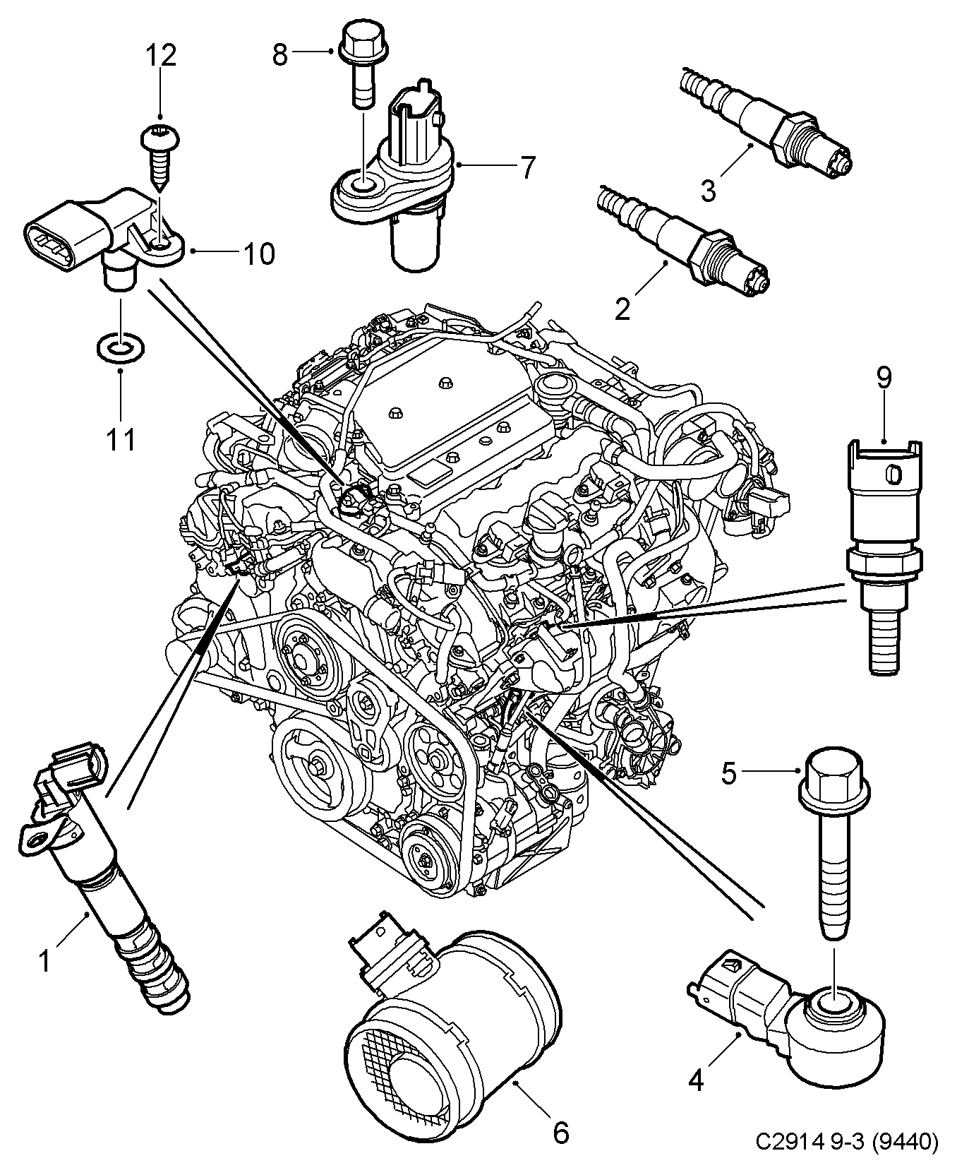 GM 93186115 - Sonda lambda www.autoricambi360.it