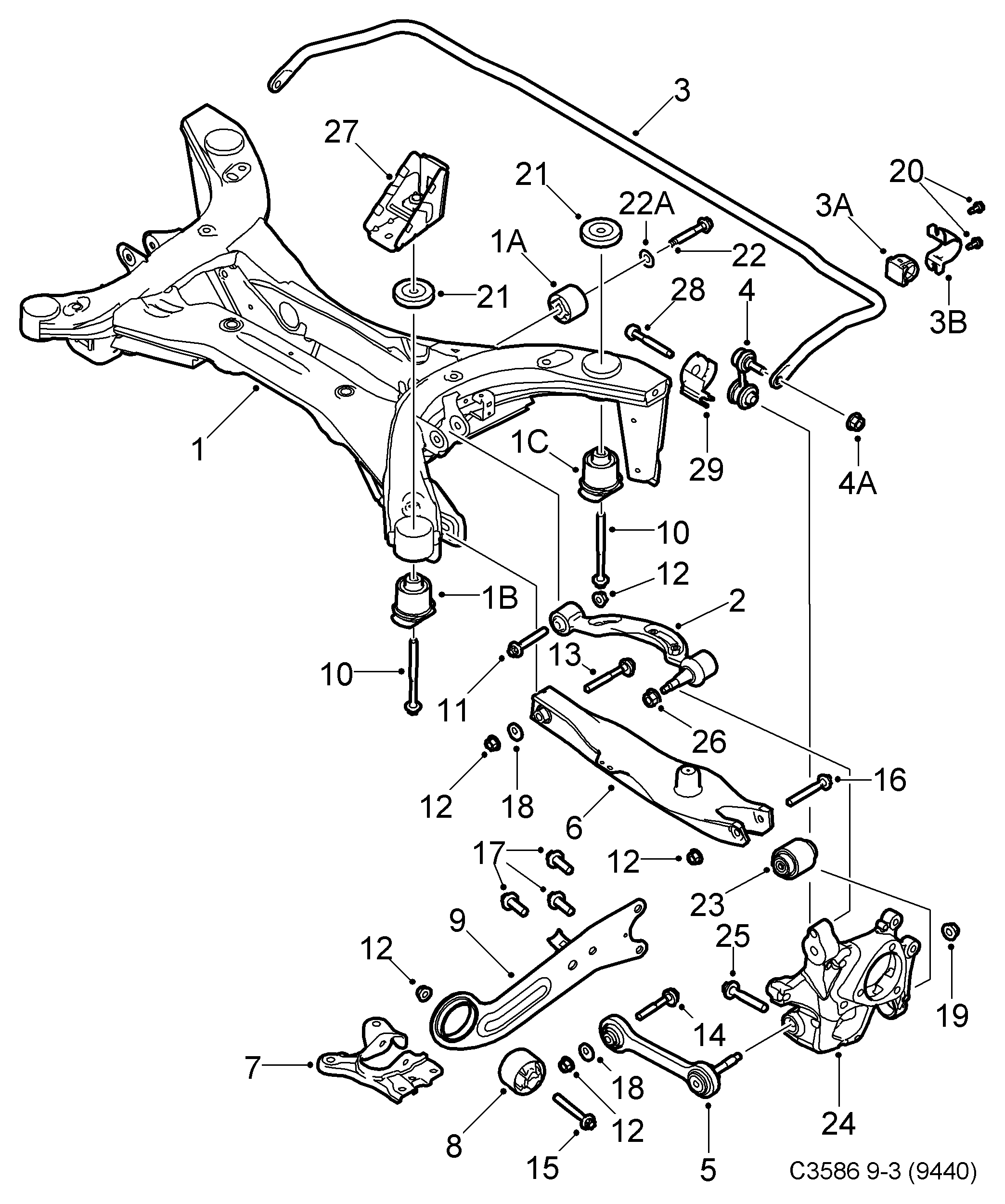 PSA 24452034 - Supporto, Braccio oscillante www.autoricambi360.it