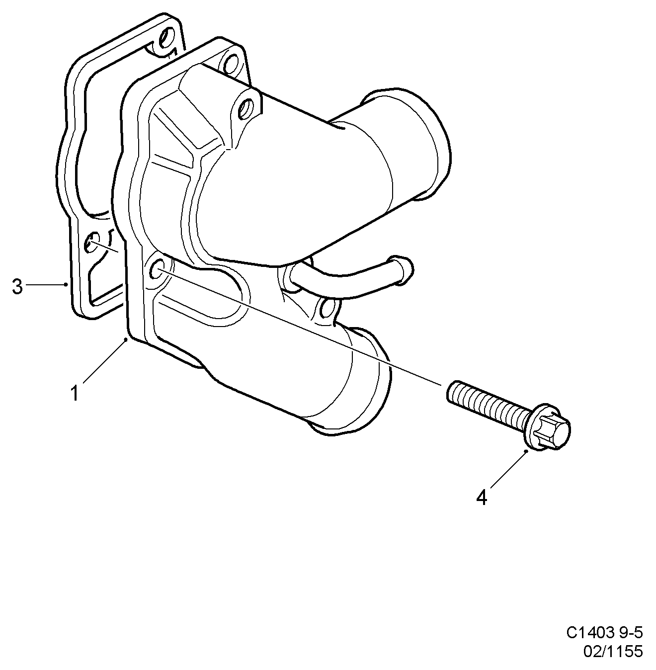 PSA 9543802 - Sensore, Temperatura refrigerante www.autoricambi360.it