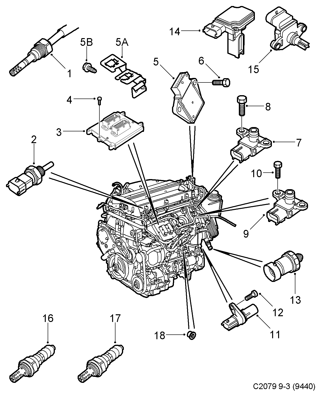 GM 12788129 - Sonda lambda www.autoricambi360.it