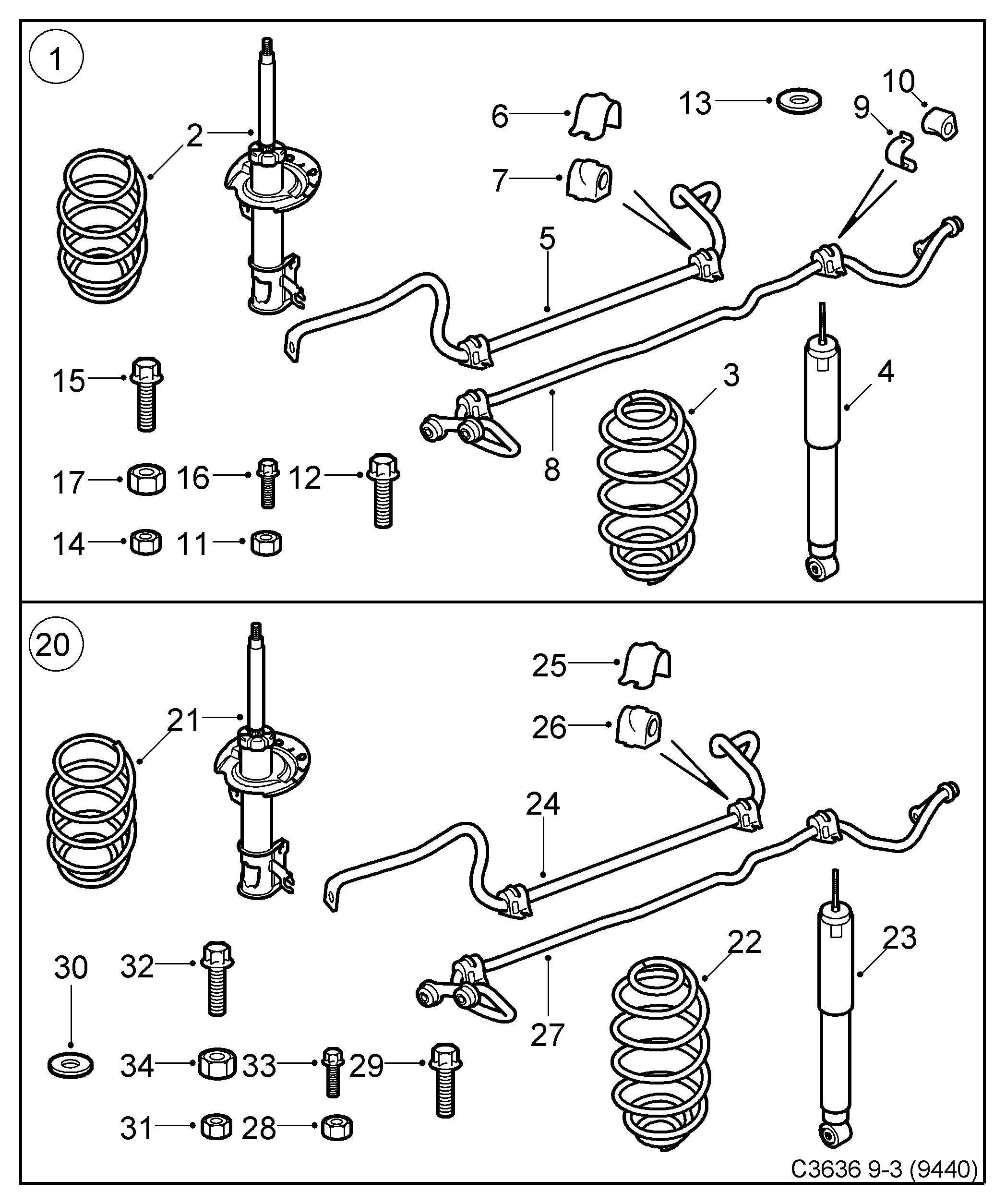 PSA 24436242 - Supporto ammortizzatore a molla www.autoricambi360.it