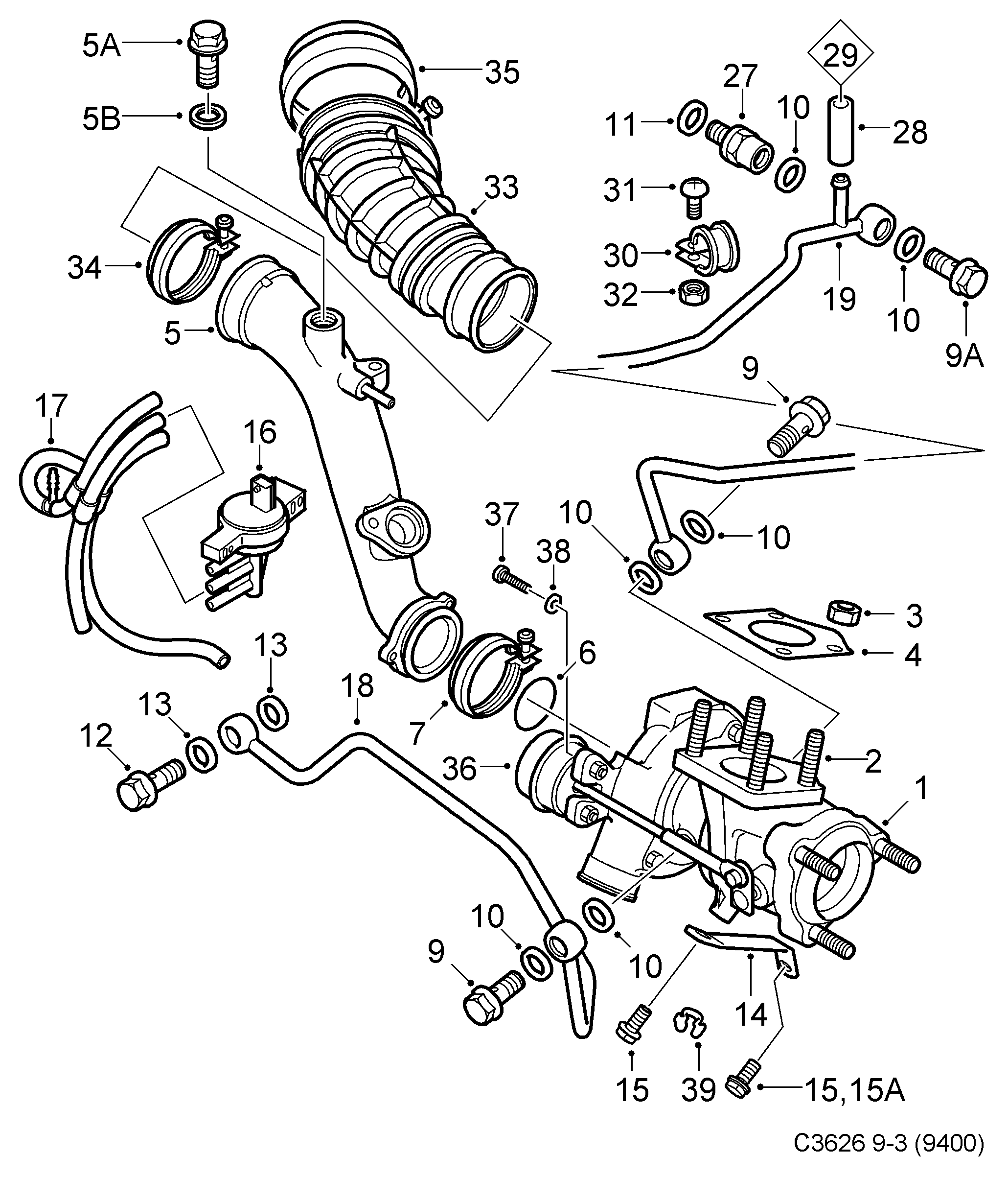 GM 9192568 - Cinghia Poly-V www.autoricambi360.it