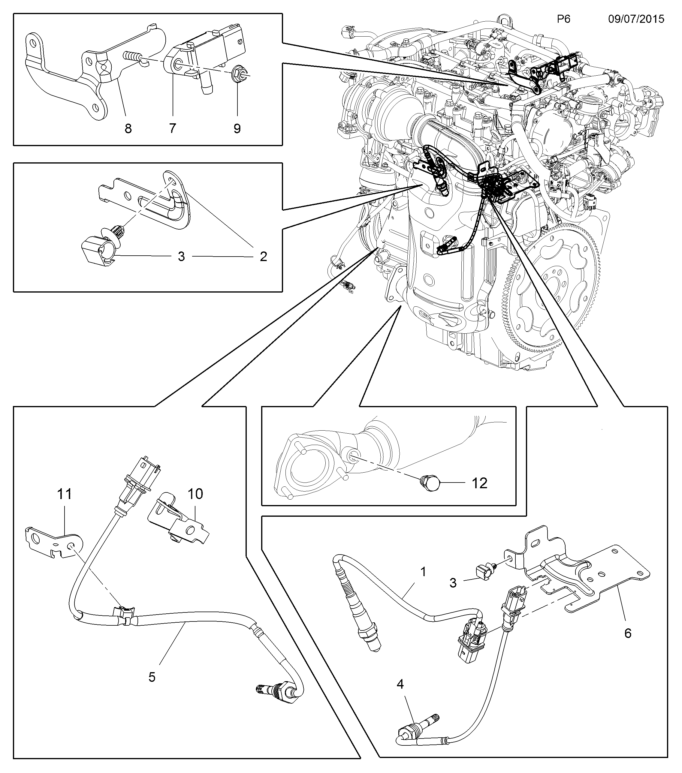 PSA 5855380 - Sonda lambda www.autoricambi360.it