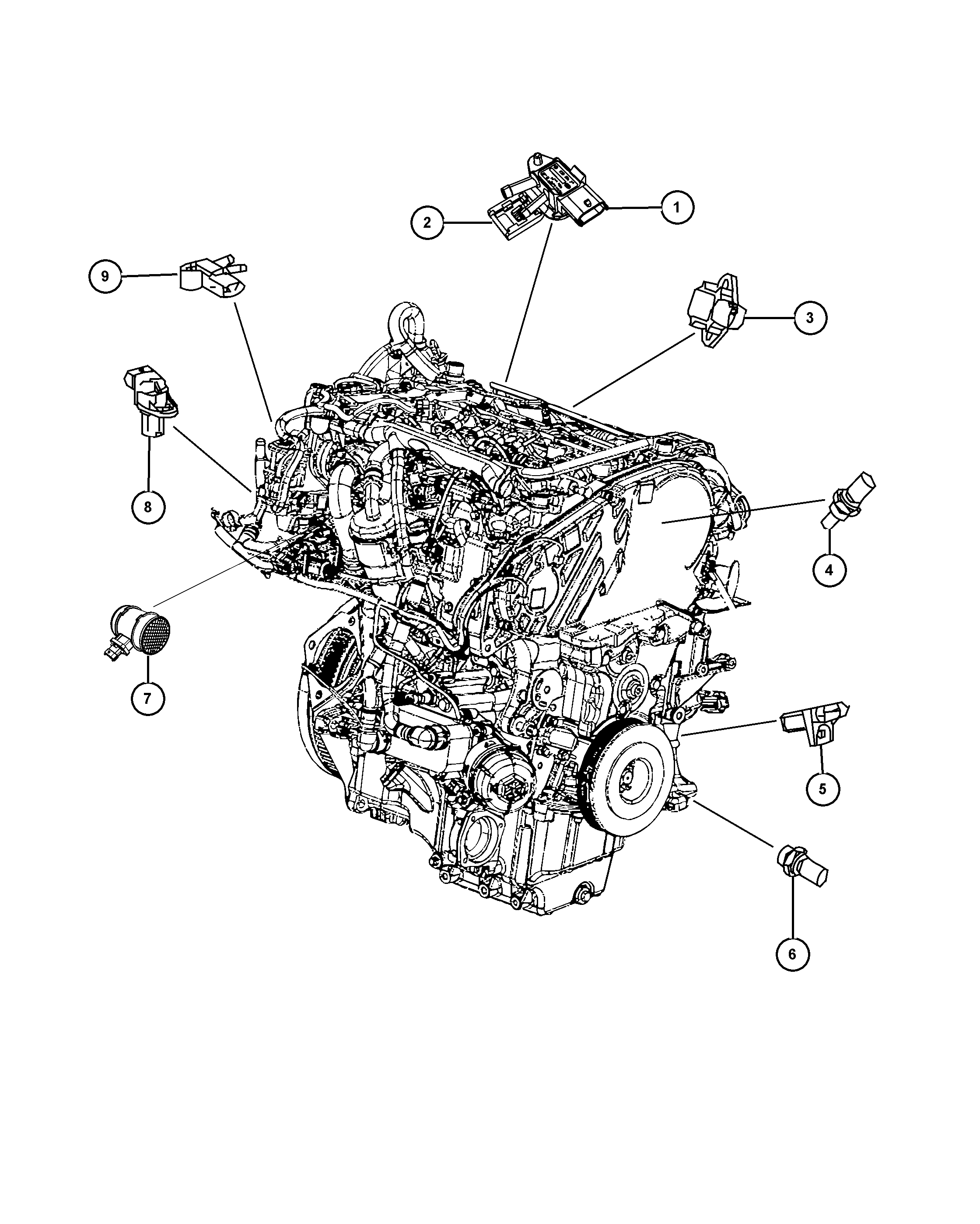 FCA 4627 187AA - Sensore, Pressione collettore d'aspirazione www.autoricambi360.it