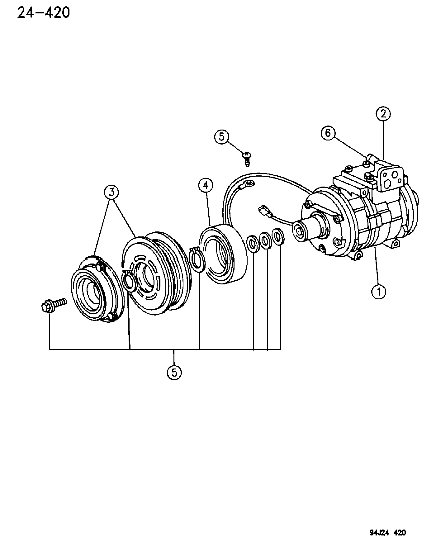 FCA 5503 6151 - Compressore, Climatizzatore www.autoricambi360.it