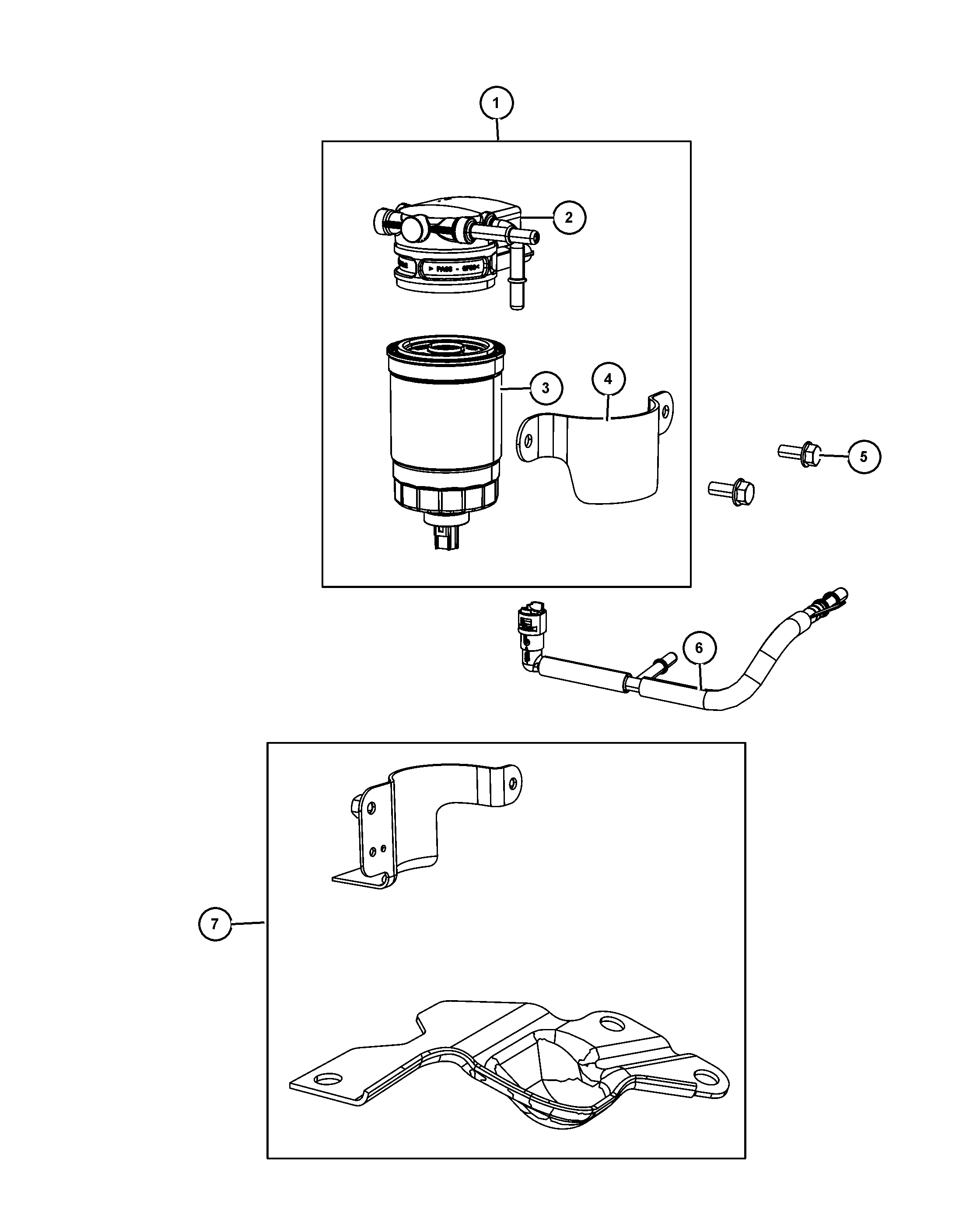FCA 52126 244AC - Filtro carburante www.autoricambi360.it