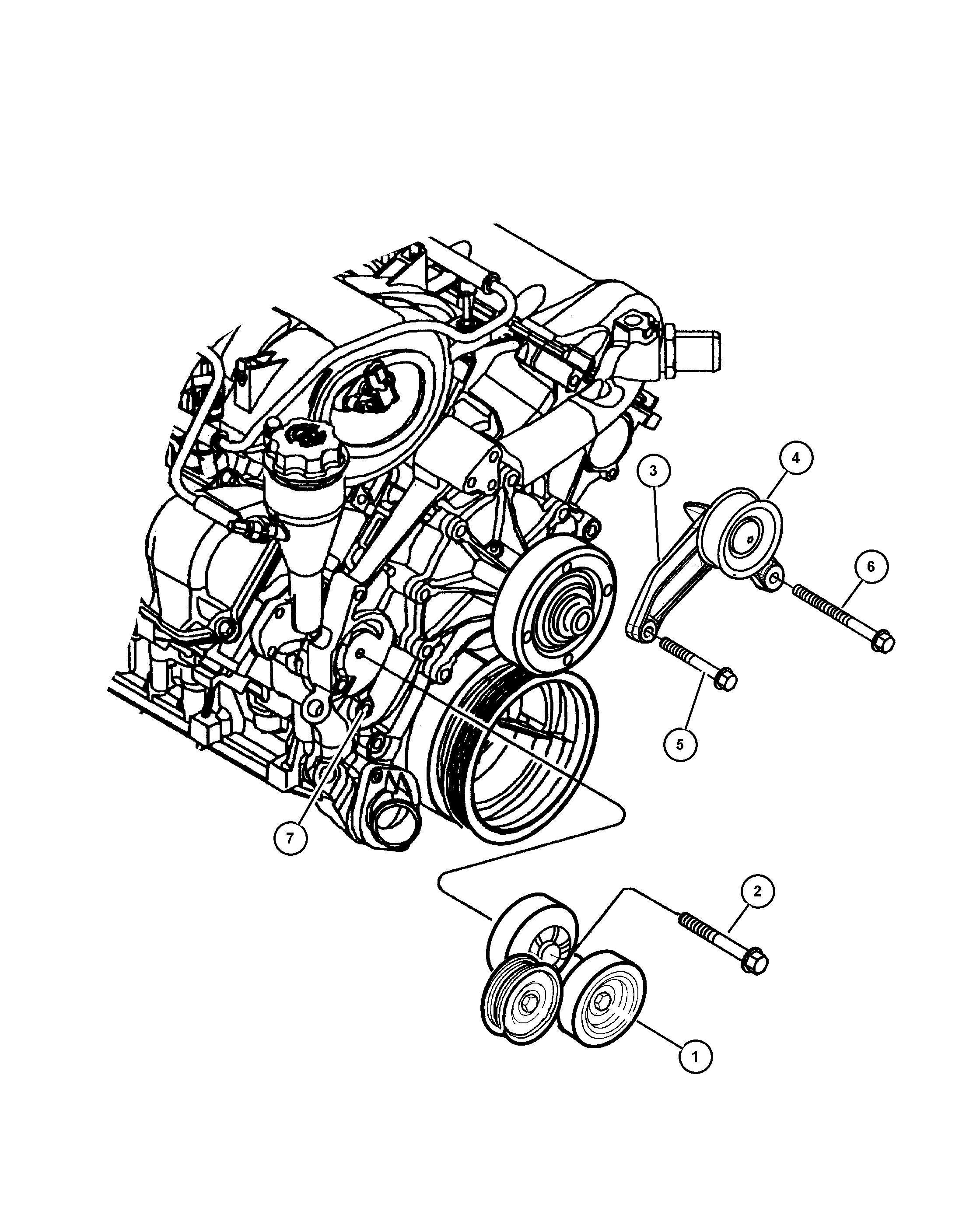 FCA 53030 958AD - Galoppino / Guidacinghia, Cinghia Poly-V www.autoricambi360.it