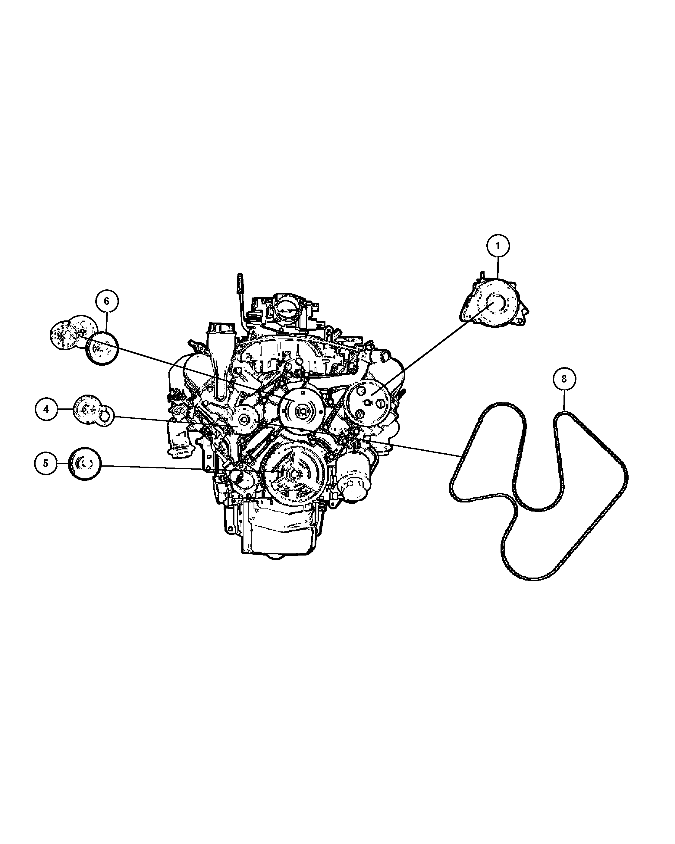 FCA 53013 905AC - Cinghia Poly-V www.autoricambi360.it