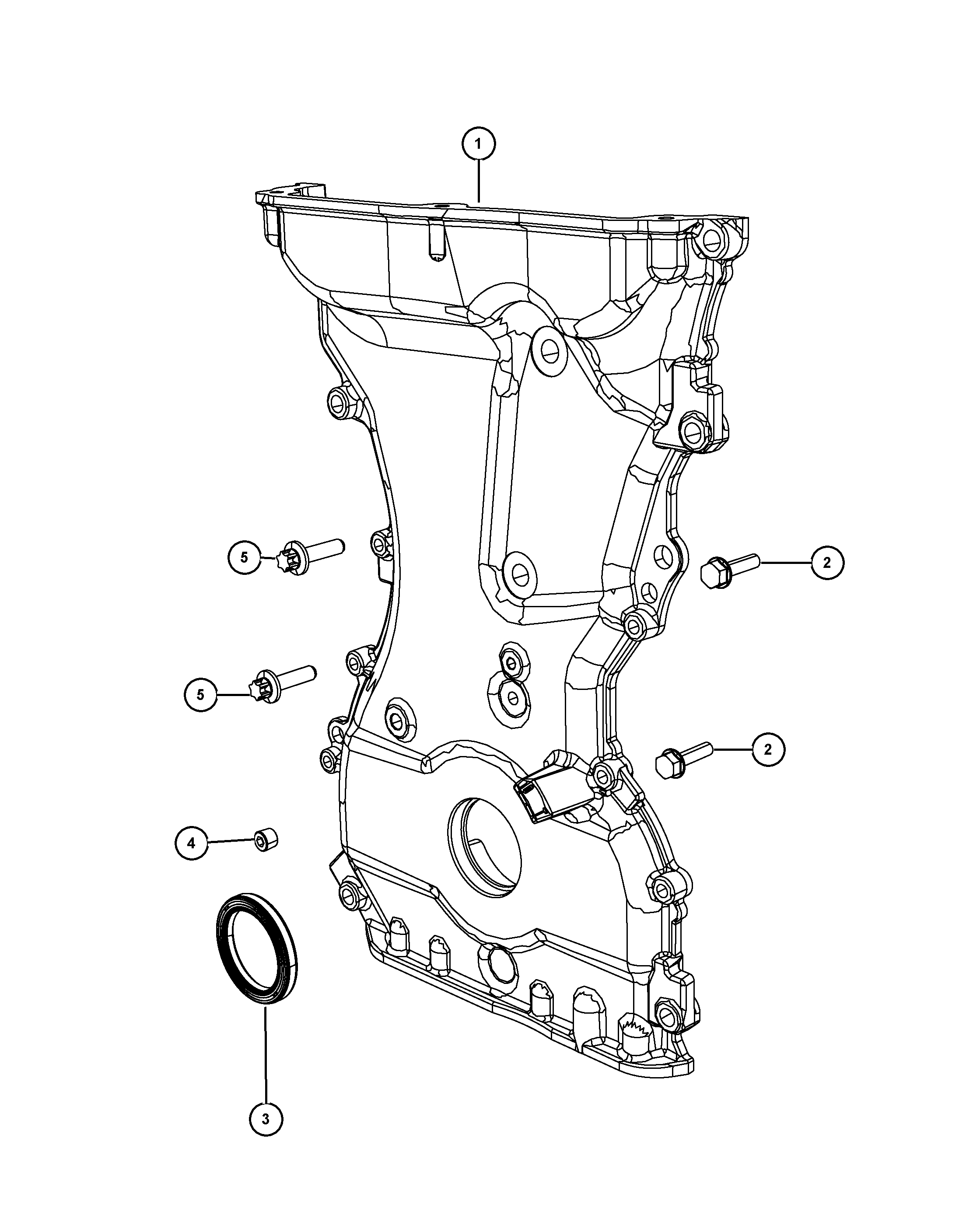 FCA 21421 25000 - Paraolio, Albero a gomiti www.autoricambi360.it
