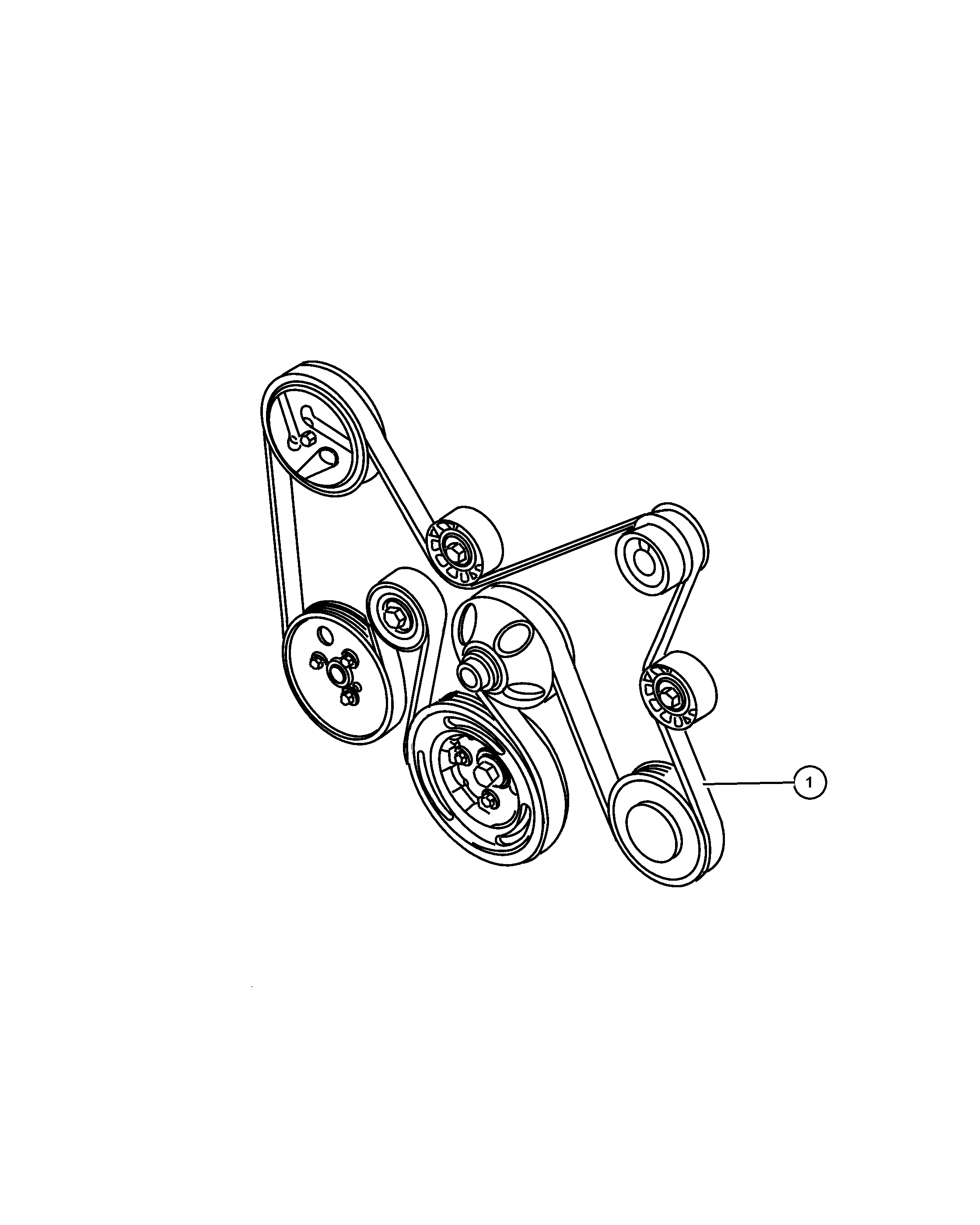 FCA 5175 961AA - Cinghia Poly-V www.autoricambi360.it