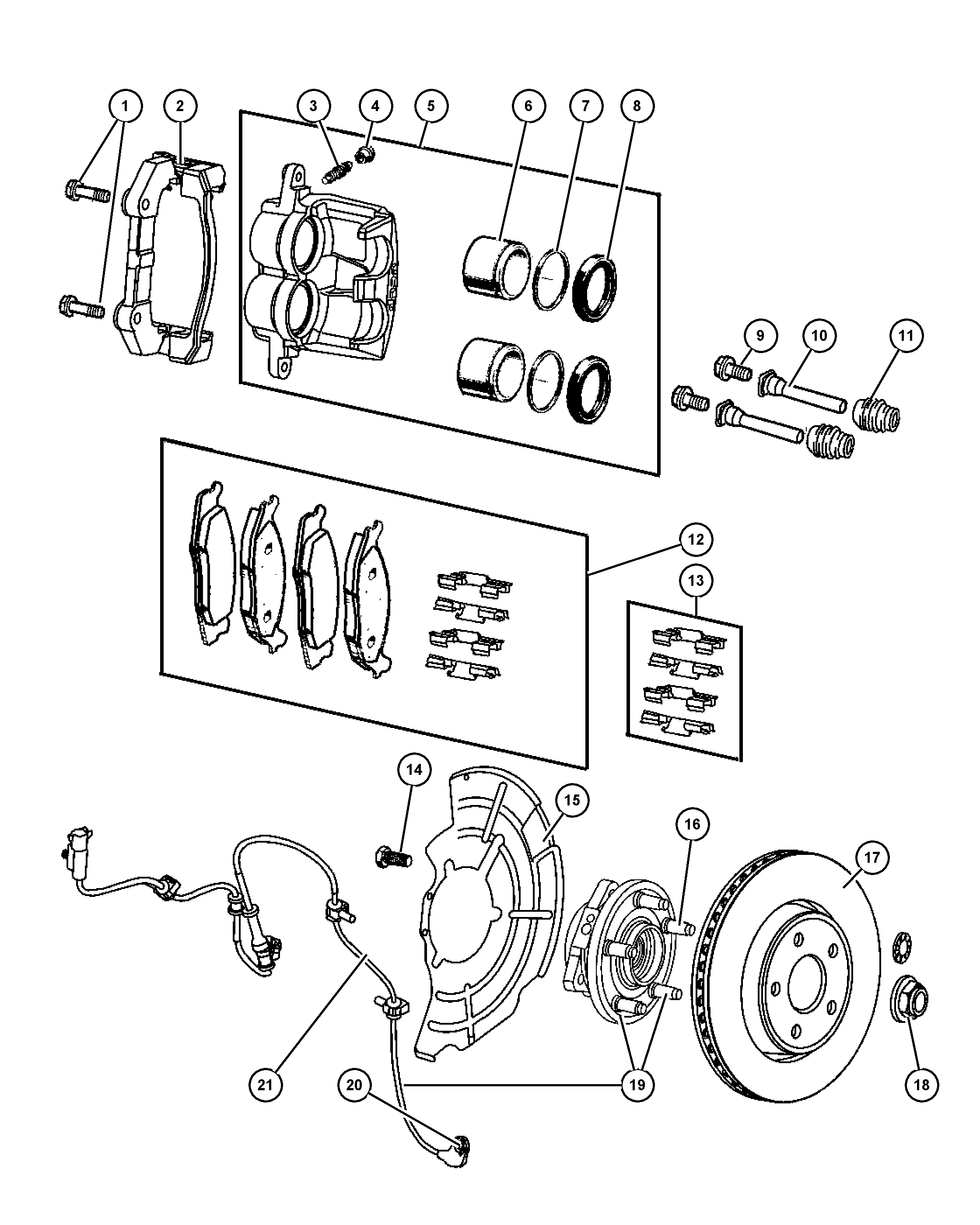 FCA 52089 434AC - Kit cuscinetto ruota www.autoricambi360.it