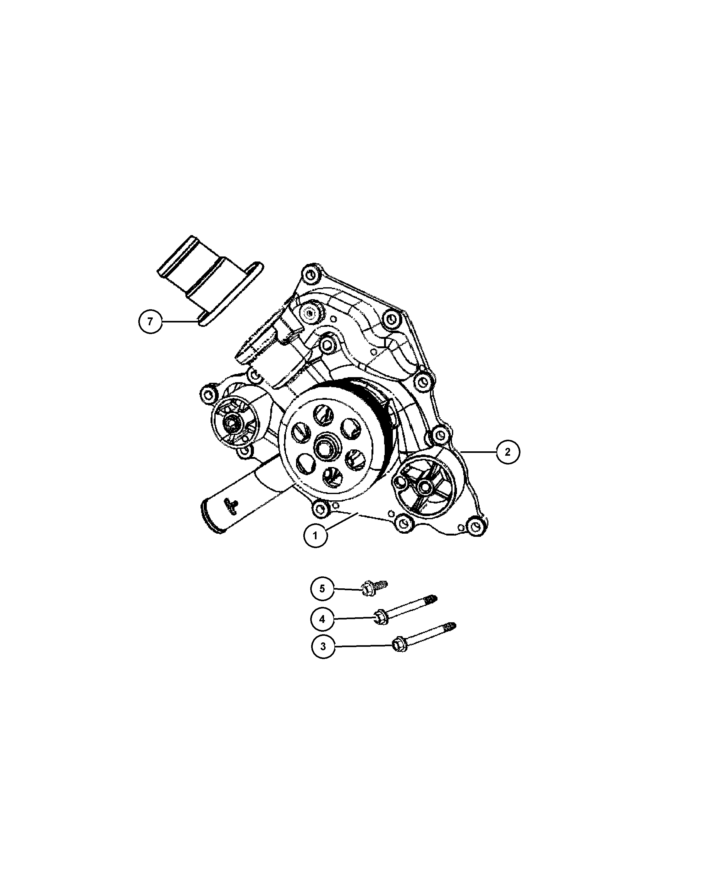 FCA 53021 536AC - Flangia d. refrigerante www.autoricambi360.it