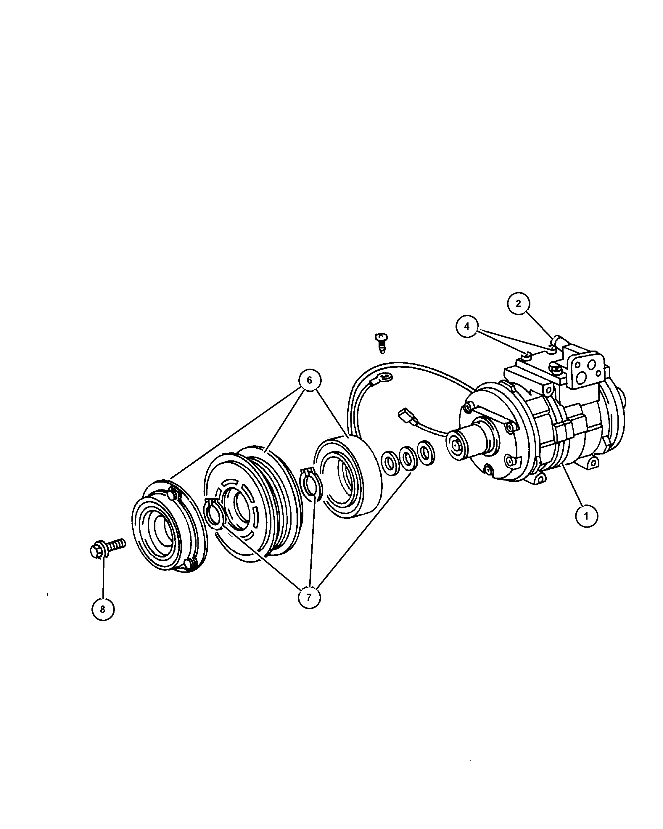 FCA 5080 378AA - Compressore, Climatizzatore www.autoricambi360.it