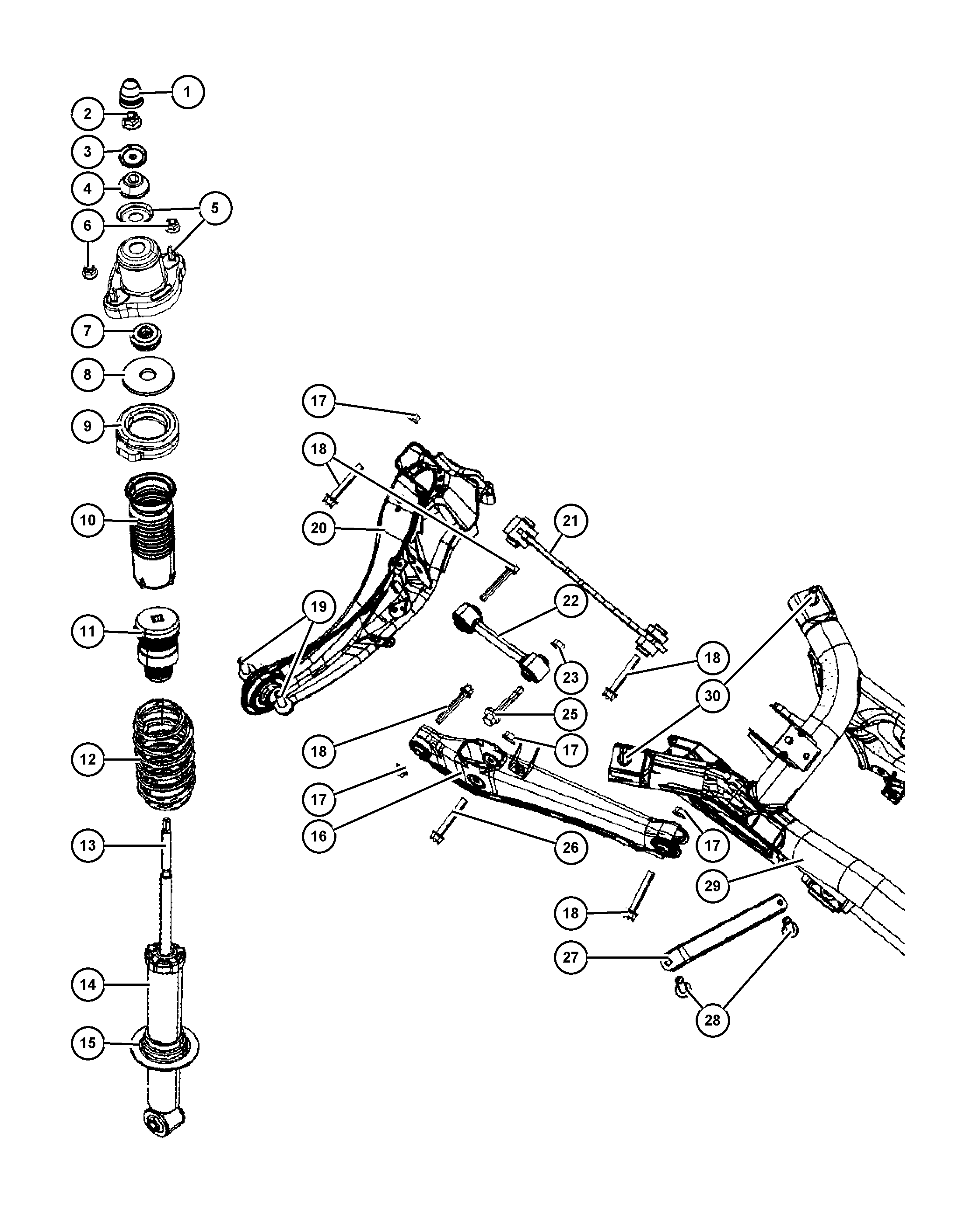 FCA 5105 271AA - Asta / Puntone, Stabilizzatore www.autoricambi360.it
