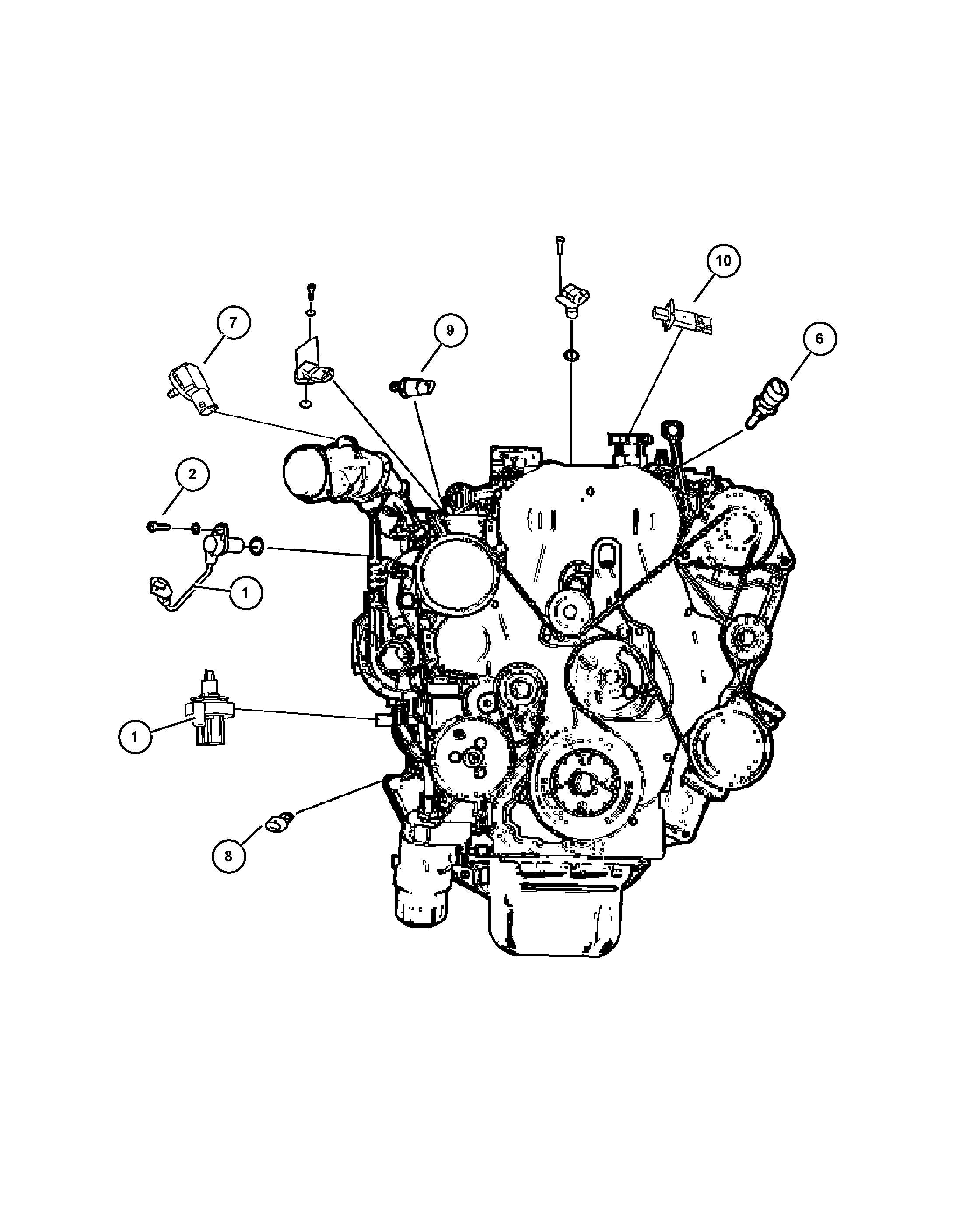 FCA 68001 313AA - Sensore, Temperatura refrigerante www.autoricambi360.it
