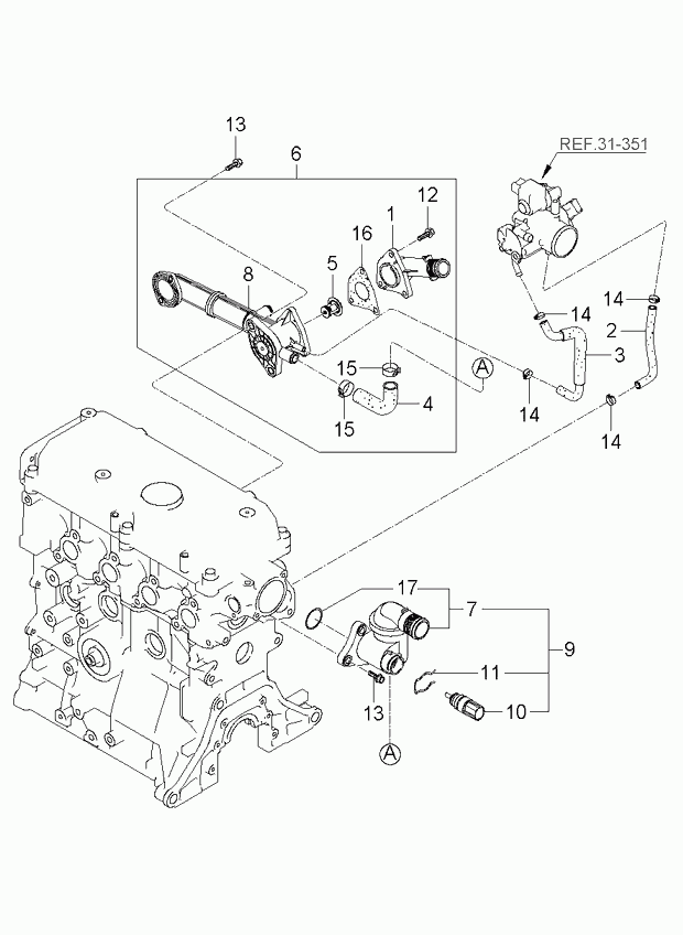 FCA 25500-02500 - Termostato, Refrigerante www.autoricambi360.it