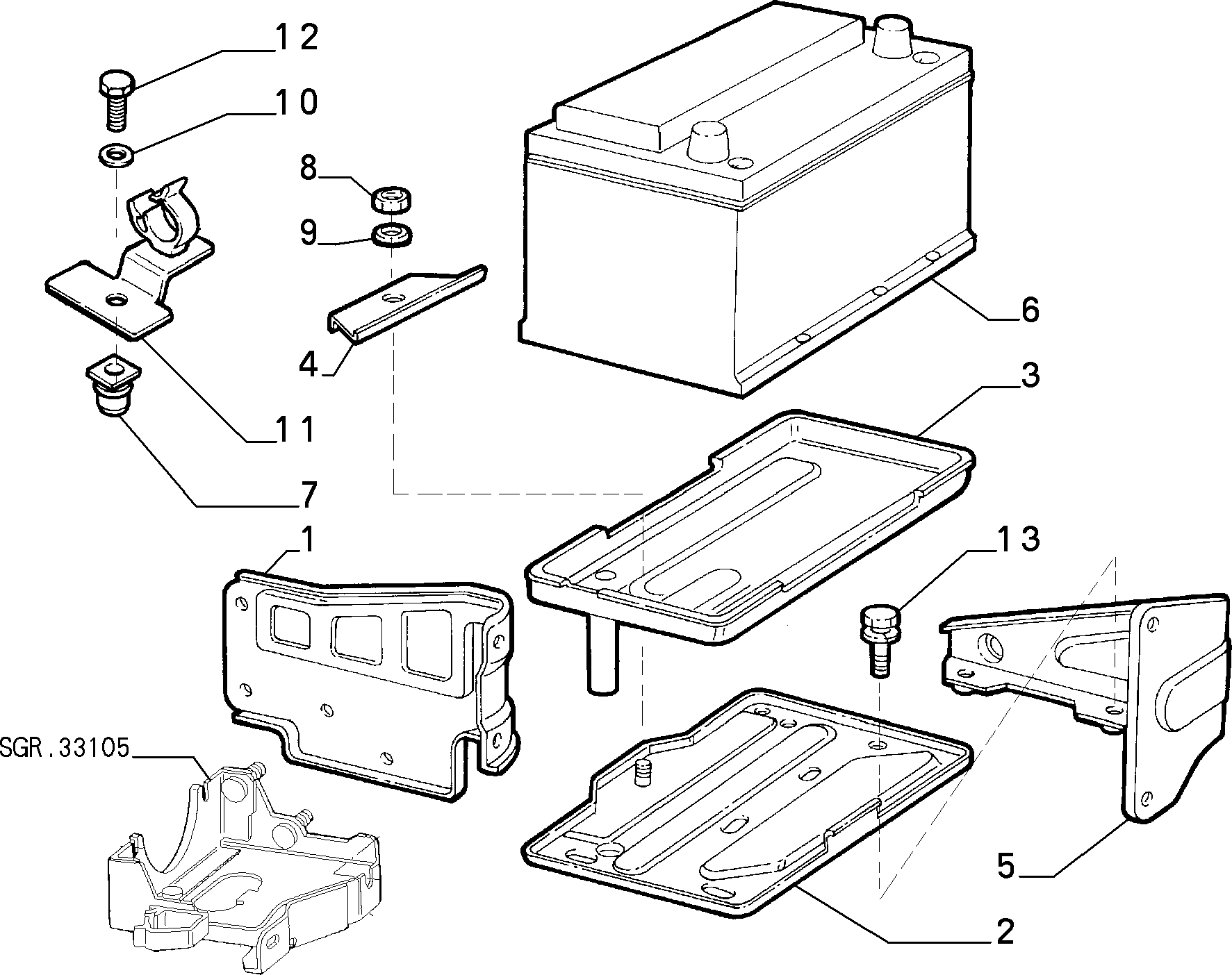 FCA 71751146 - Batteria avviamento www.autoricambi360.it