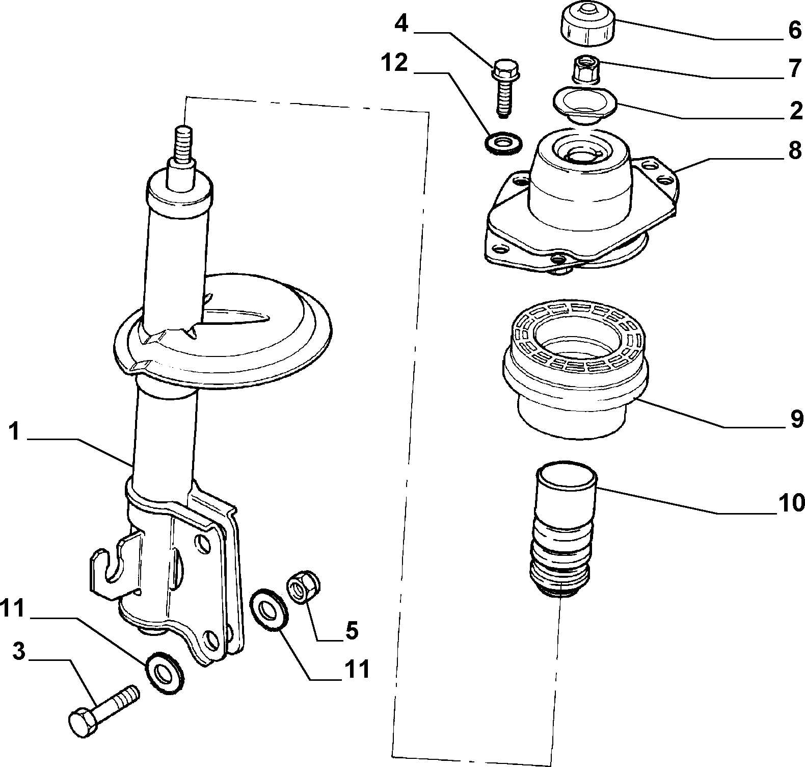 FCA 46760030 - Kit parapolvere, Ammortizzatore www.autoricambi360.it