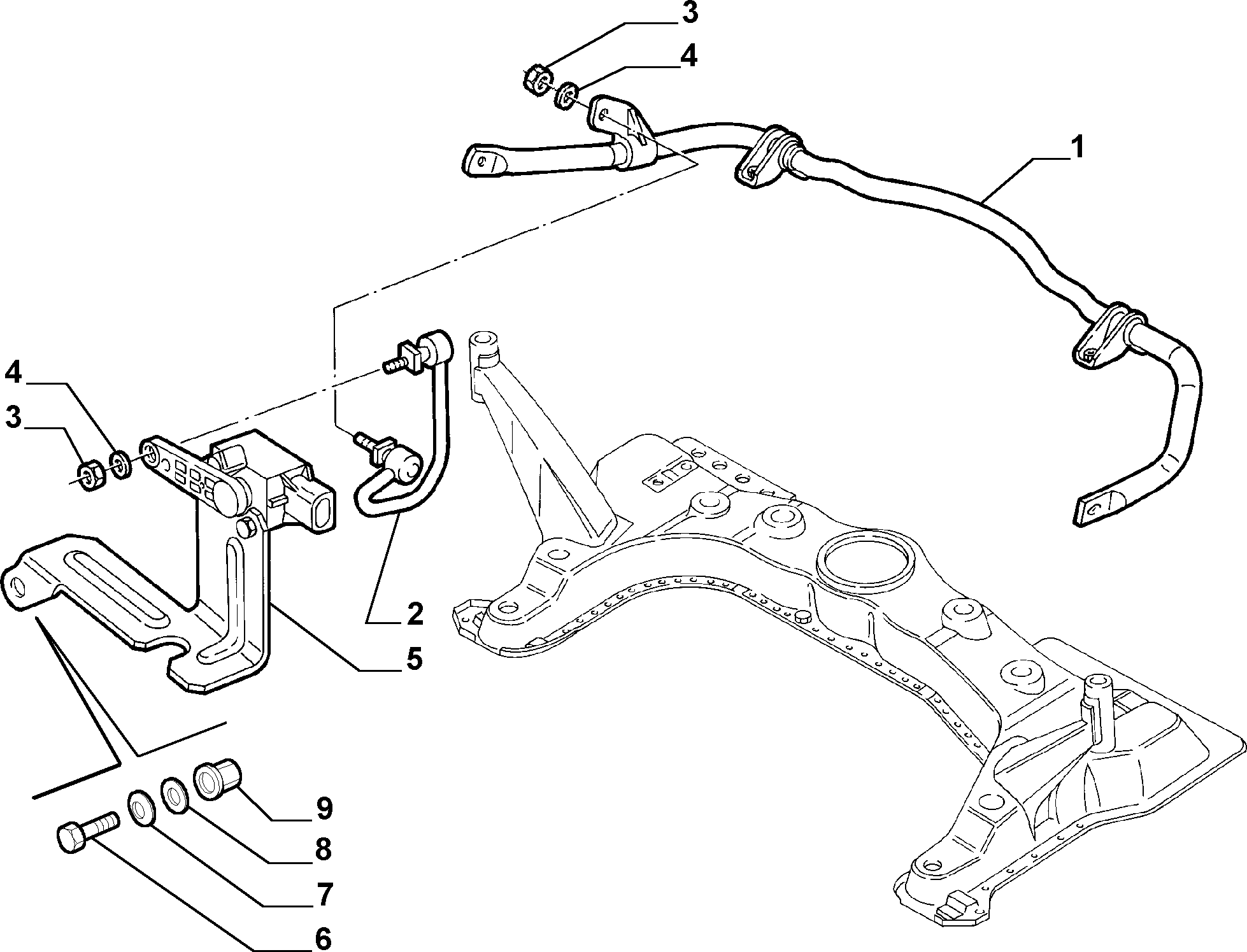 FCA 50702714 - Stabilizzatore, Autotelaio www.autoricambi360.it