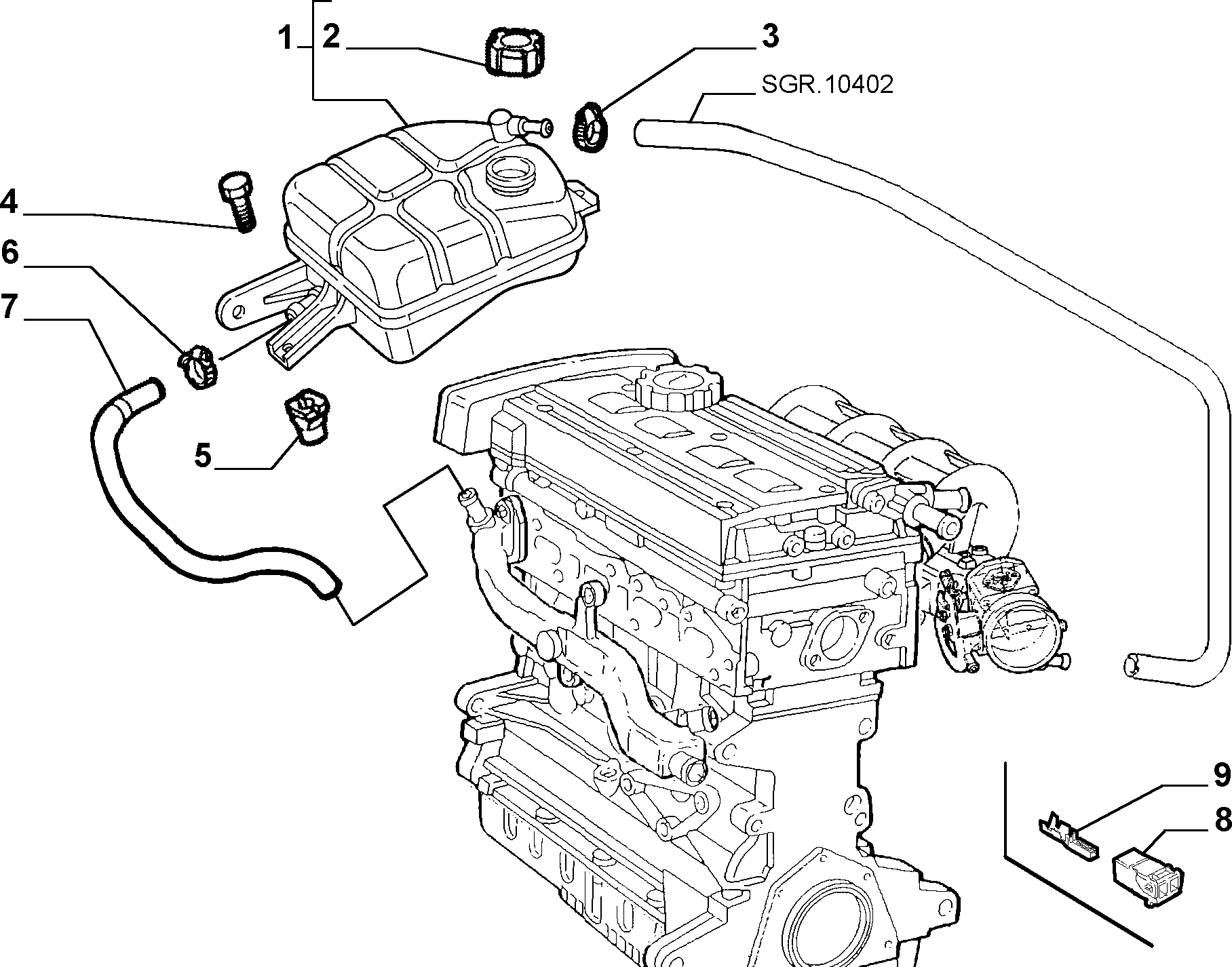 FCA 46556737 - Tappo, serbatoio refrigerante www.autoricambi360.it