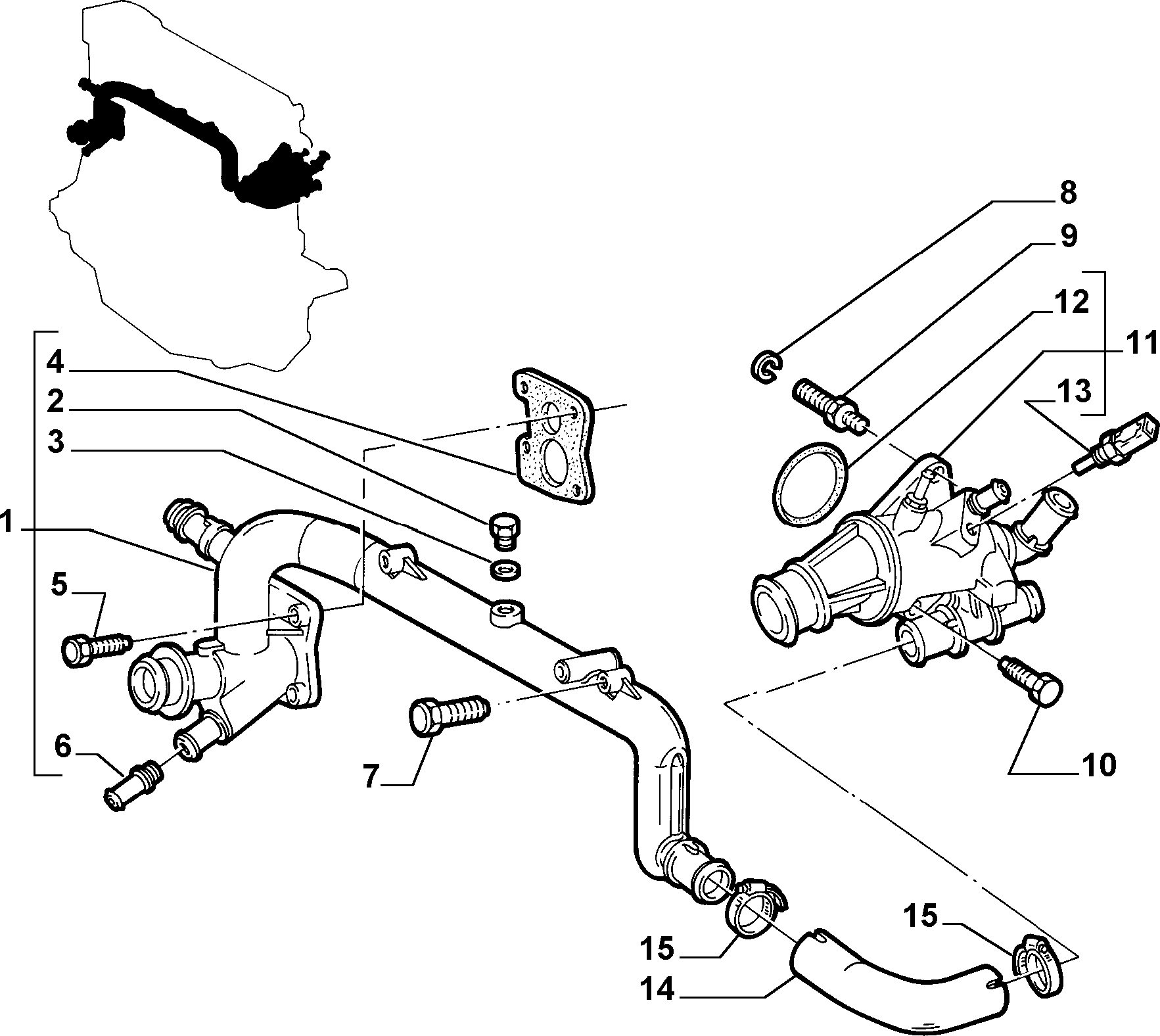 FCA 46790294 - Termostato, Refrigerante www.autoricambi360.it