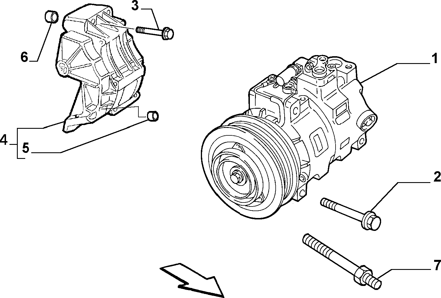 FCA 467 7509 4 - Compressore, Climatizzatore www.autoricambi360.it