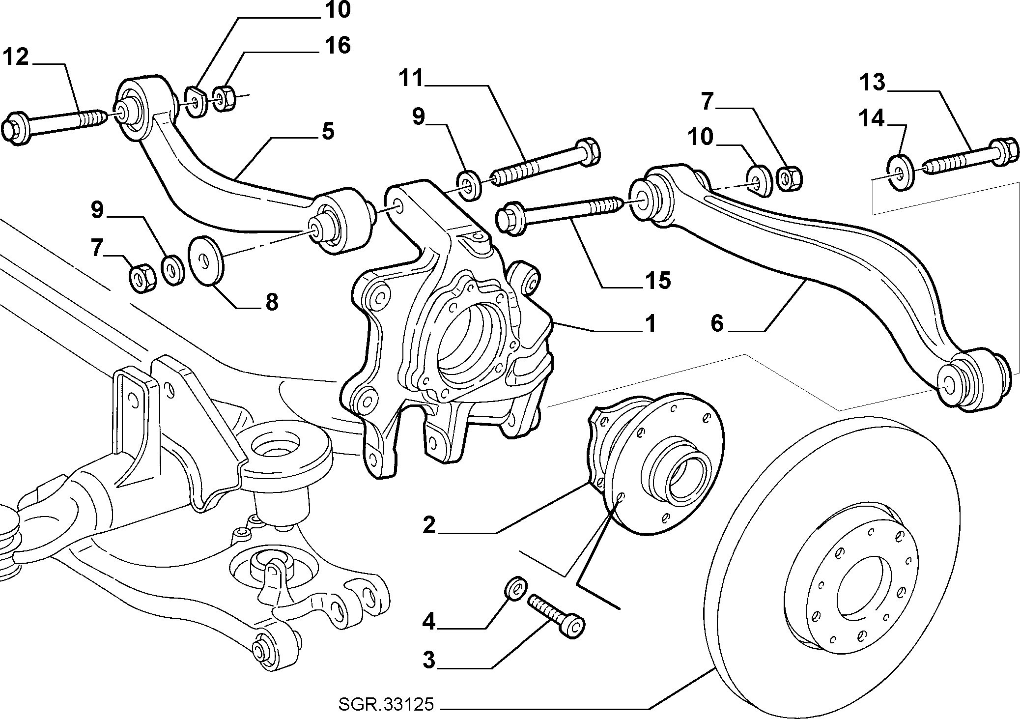FCA 60625561 - Kit cuscinetto ruota www.autoricambi360.it