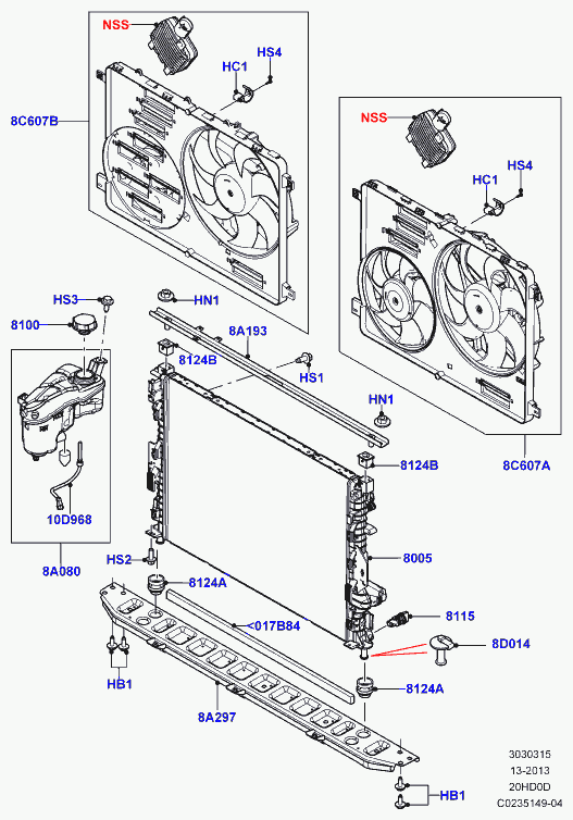 FORD LR000243 - Tappo, serbatoio refrigerante www.autoricambi360.it