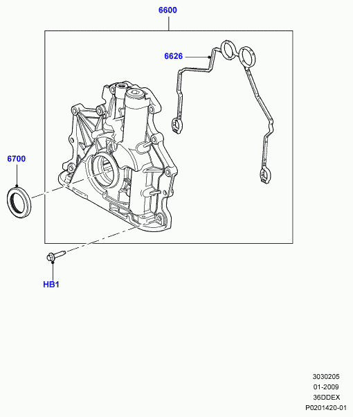 FORD 1 102 415 - Paraolio, Albero a gomiti www.autoricambi360.it