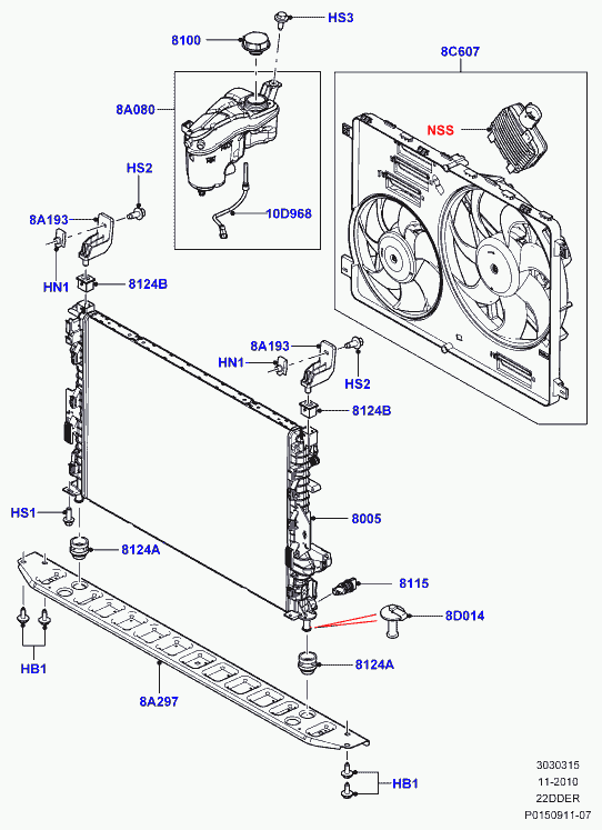FORD LR000243 - Tappo, serbatoio refrigerante www.autoricambi360.it