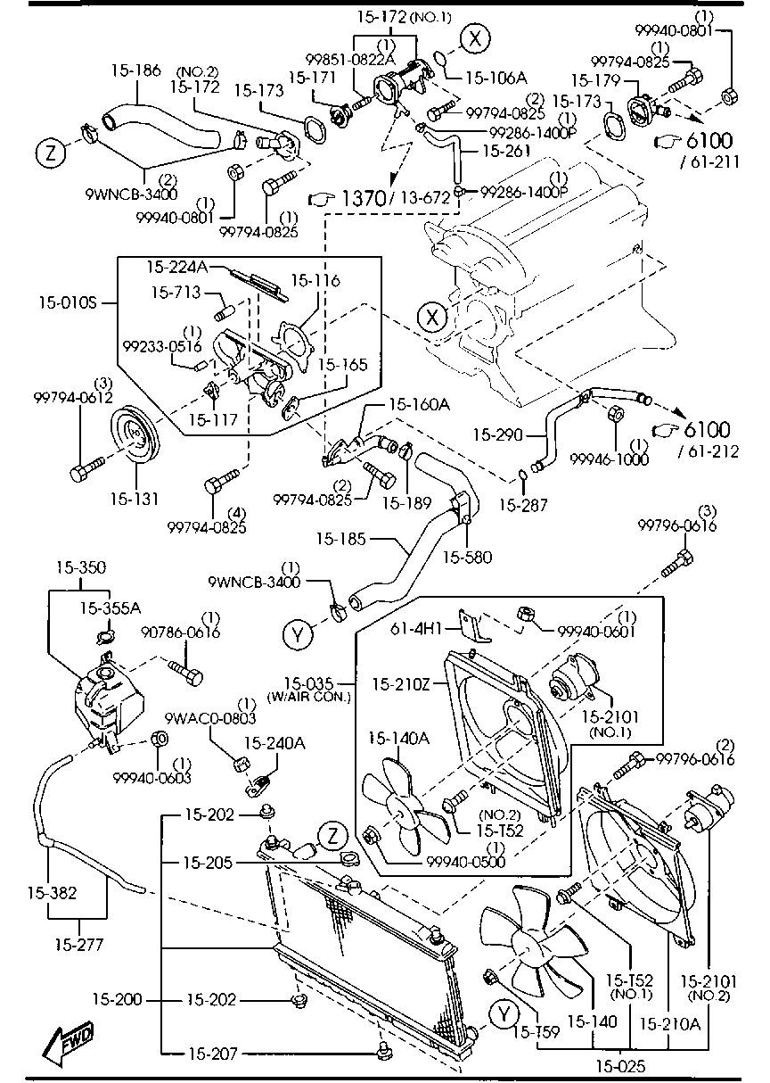 FORD BP6F-15-171A - Termostato, Refrigerante www.autoricambi360.it