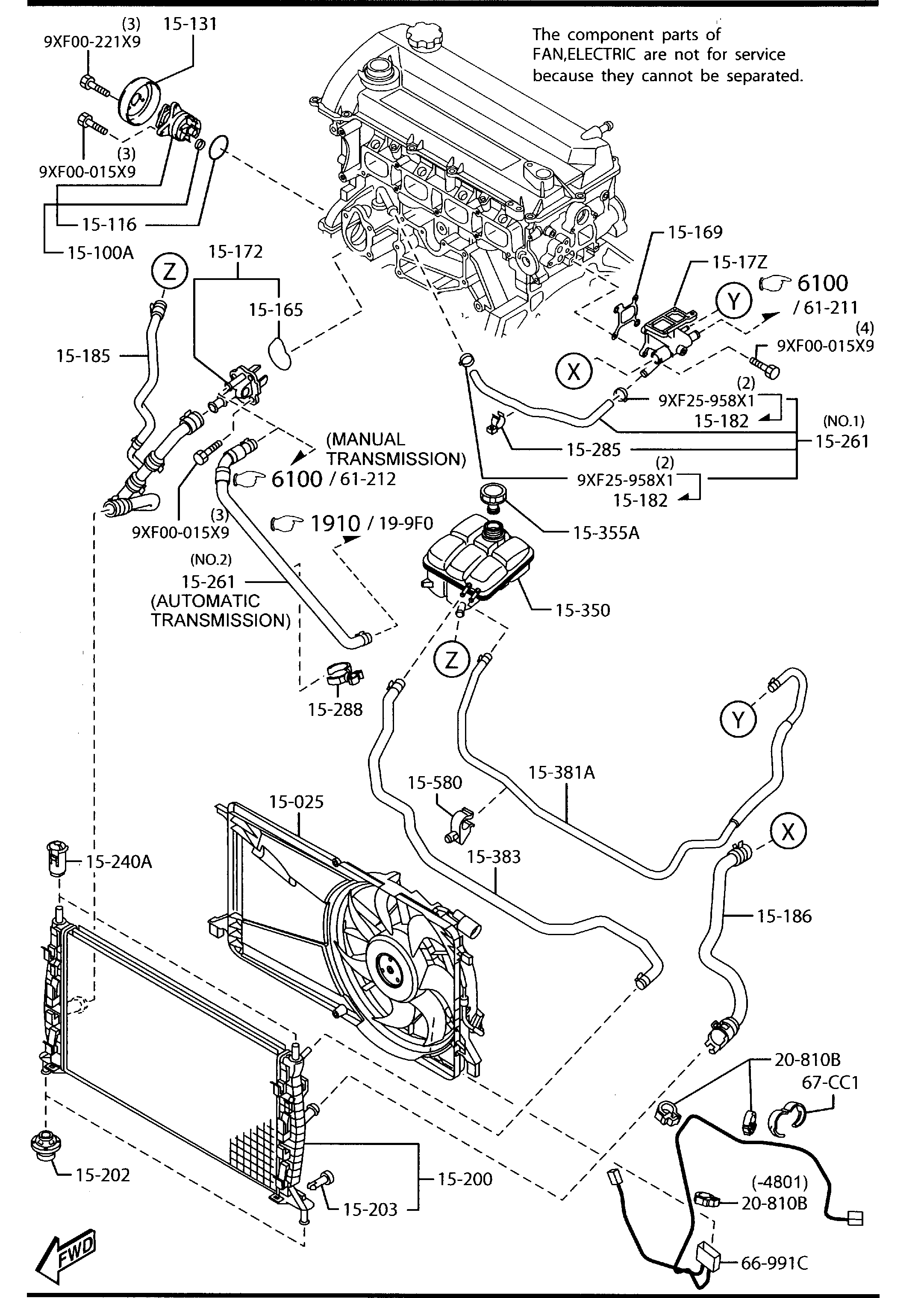 FORD LF50-15-205 A - Tappo, serbatoio refrigerante www.autoricambi360.it