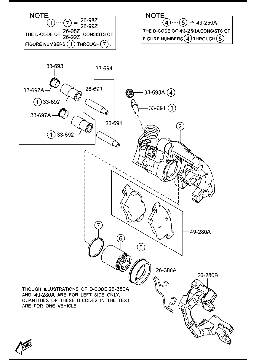 PSA C2Y3-26-48ZA - Kit pastiglie freno, Freno a disco www.autoricambi360.it