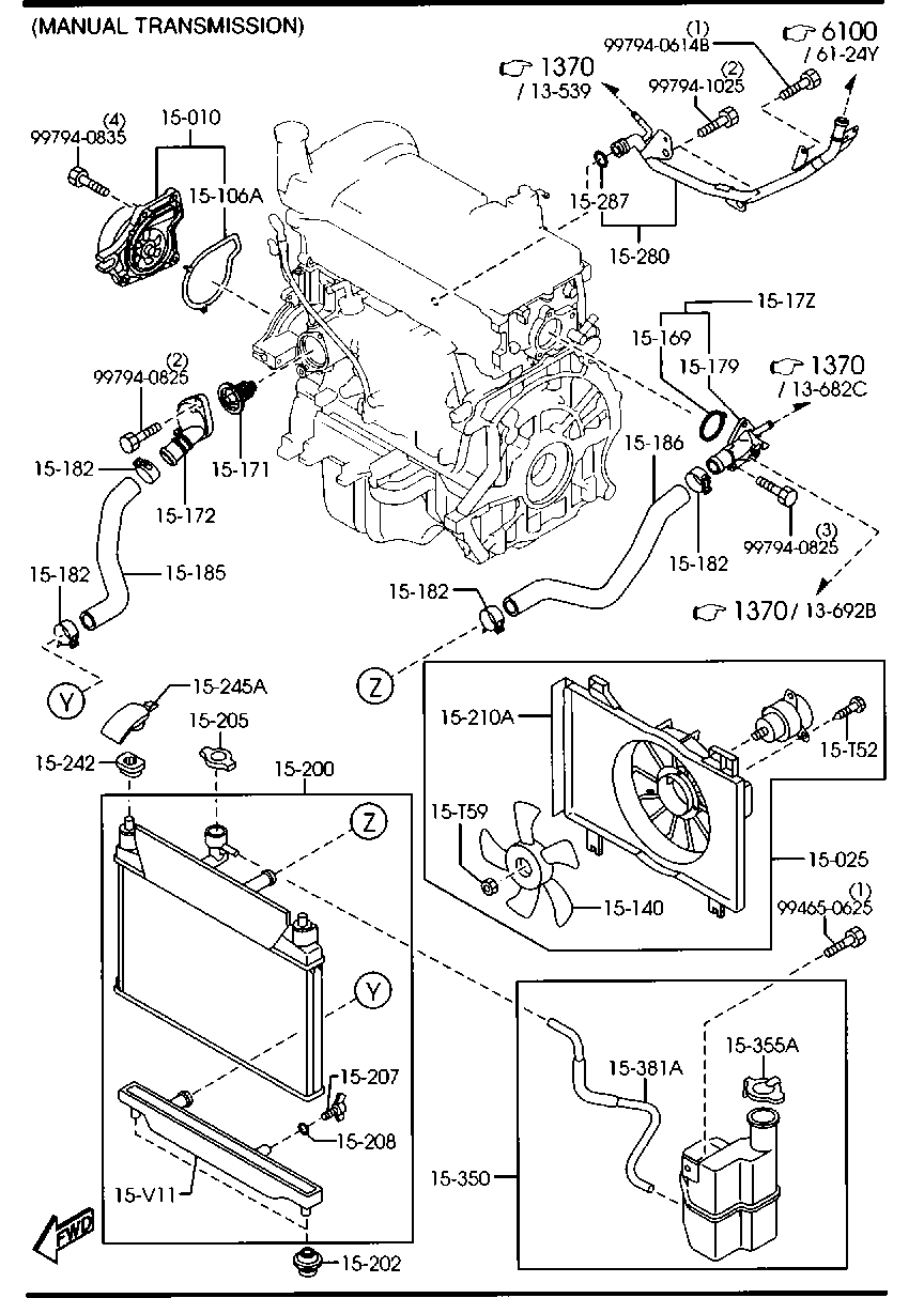 FORD KL01-15-171A - Termostato, Refrigerante www.autoricambi360.it