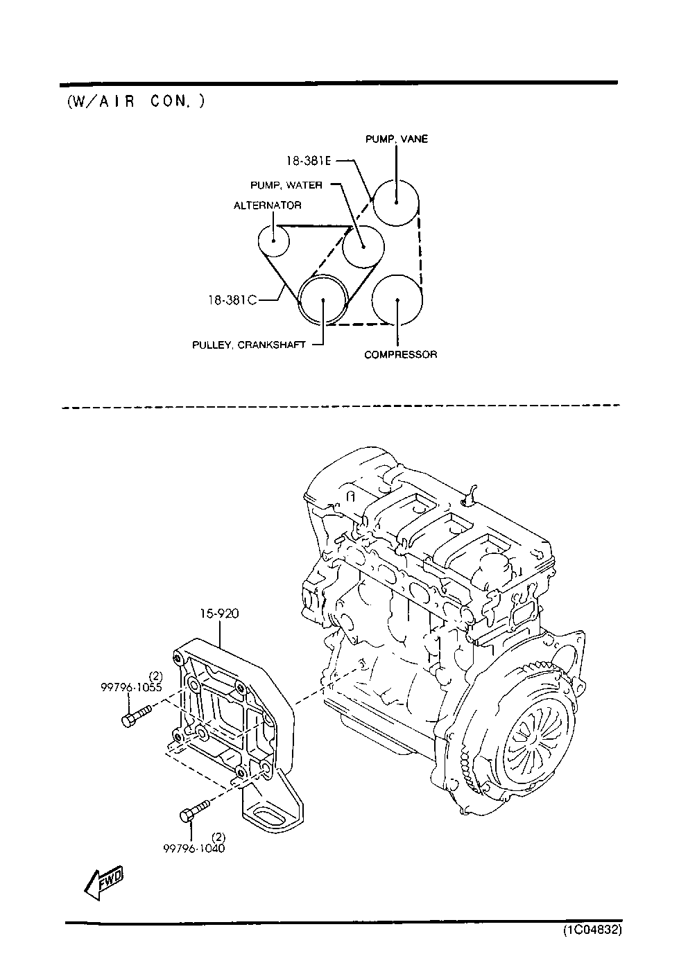FORD FS05-15-909 - Cinghia Poly-V www.autoricambi360.it