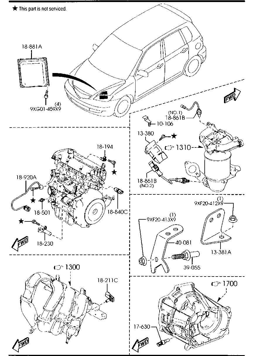 FORD GY01-18-840A - Sensore, Temperatura refrigerante www.autoricambi360.it