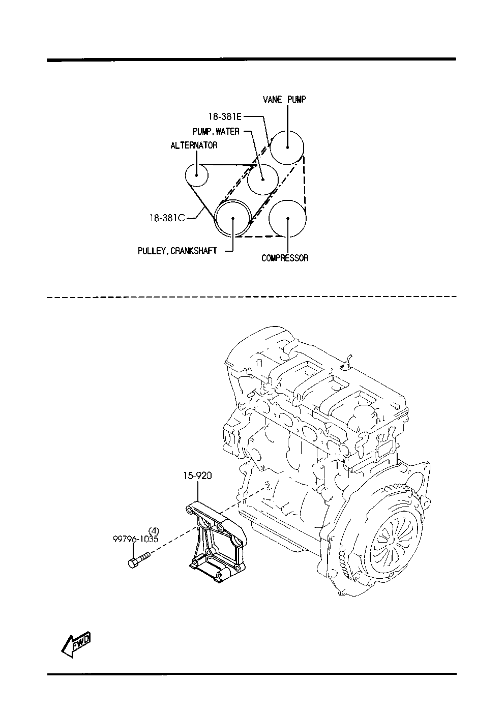 FORD FS05-15-909 - Cinghia Poly-V www.autoricambi360.it