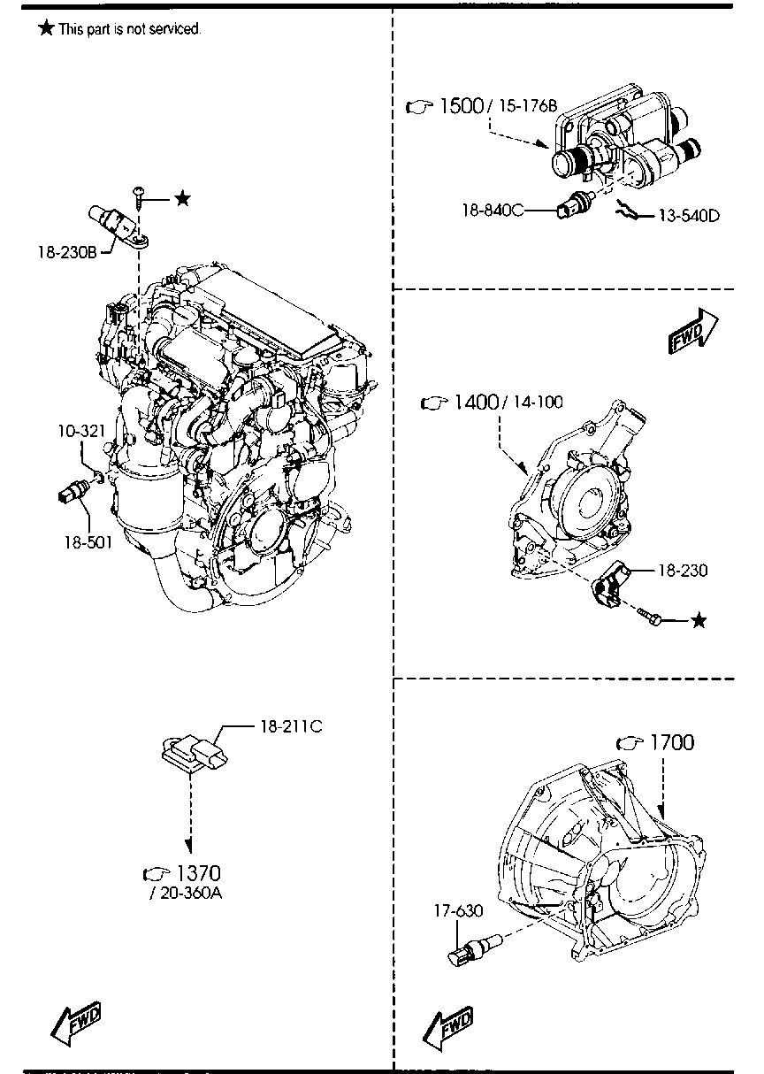 FORD Y401-18-230 - Generatore di impulsi, Albero a gomiti www.autoricambi360.it
