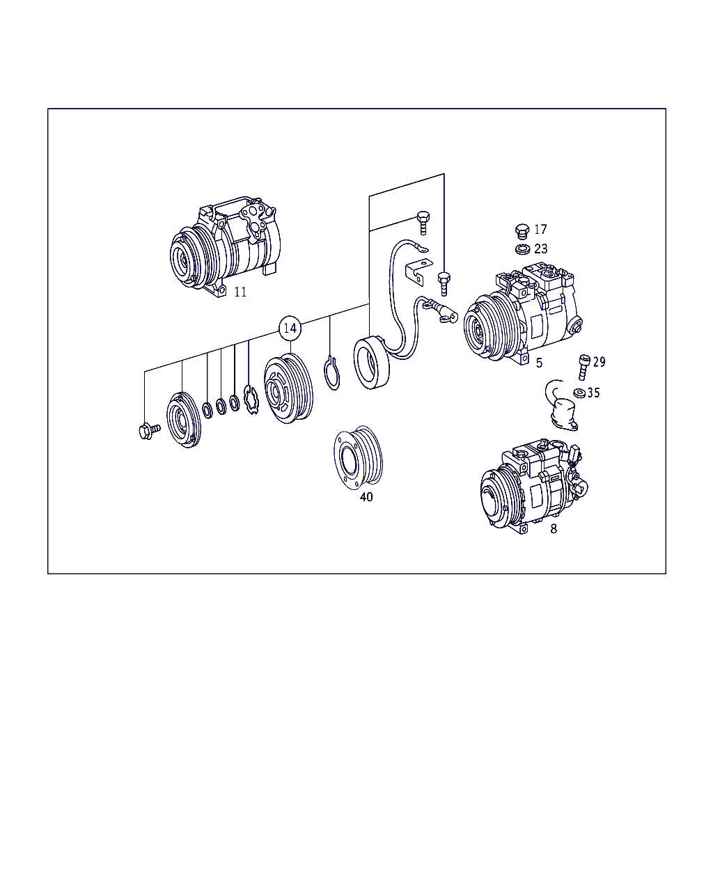 FCA A 000 230 68 11 - Compressore, Climatizzatore www.autoricambi360.it